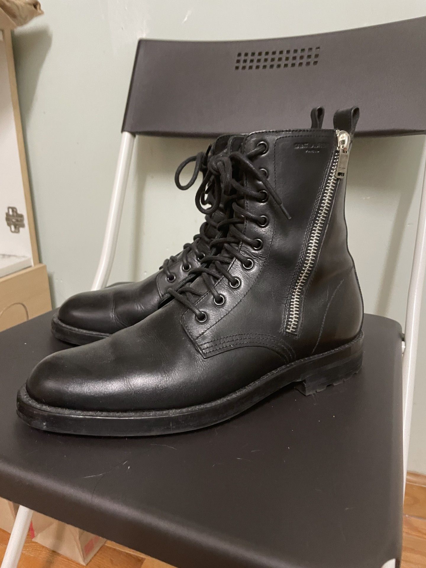 Yves Saint Laurent Saint Laurent Double Zip Ranger Boots | Grailed