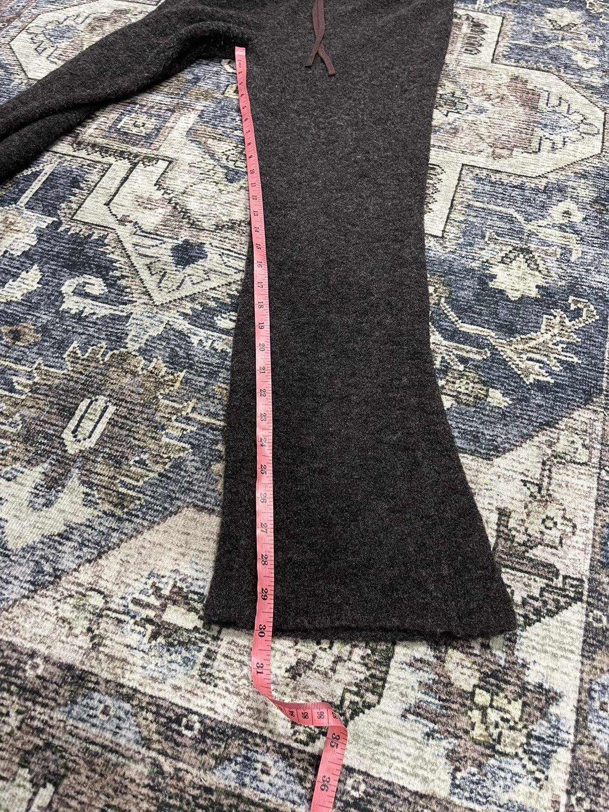 Y's YOHJI YAMAMOTO Y’s for living Flared Mohair Pants Size US 30 / EU 46 - 12 Thumbnail