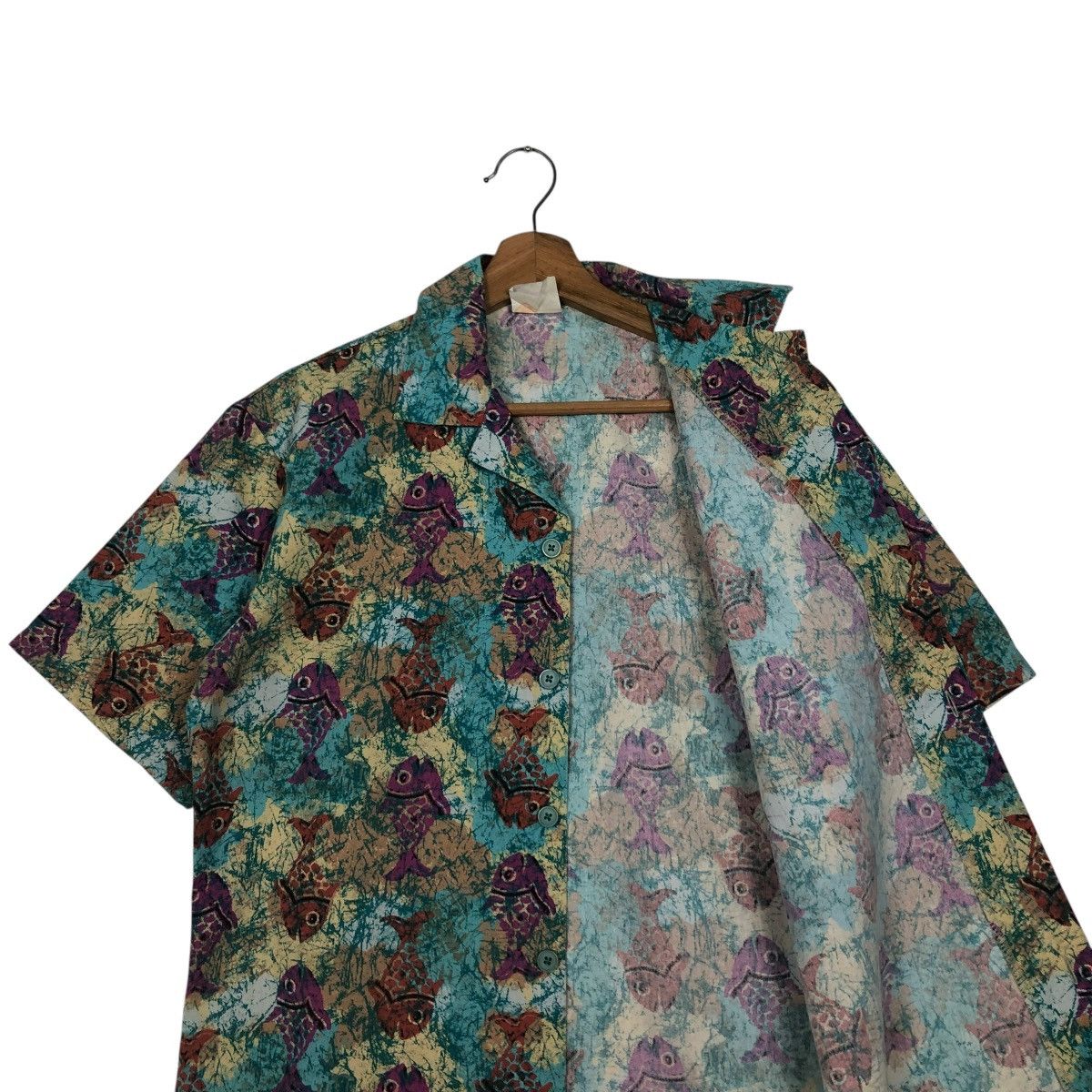 Vintage 🔥VINTAGE SHIRT BUTTON HAWAII FULL PRINT FLOWER Size US S / EU 44-46 / 1 - 14 Thumbnail