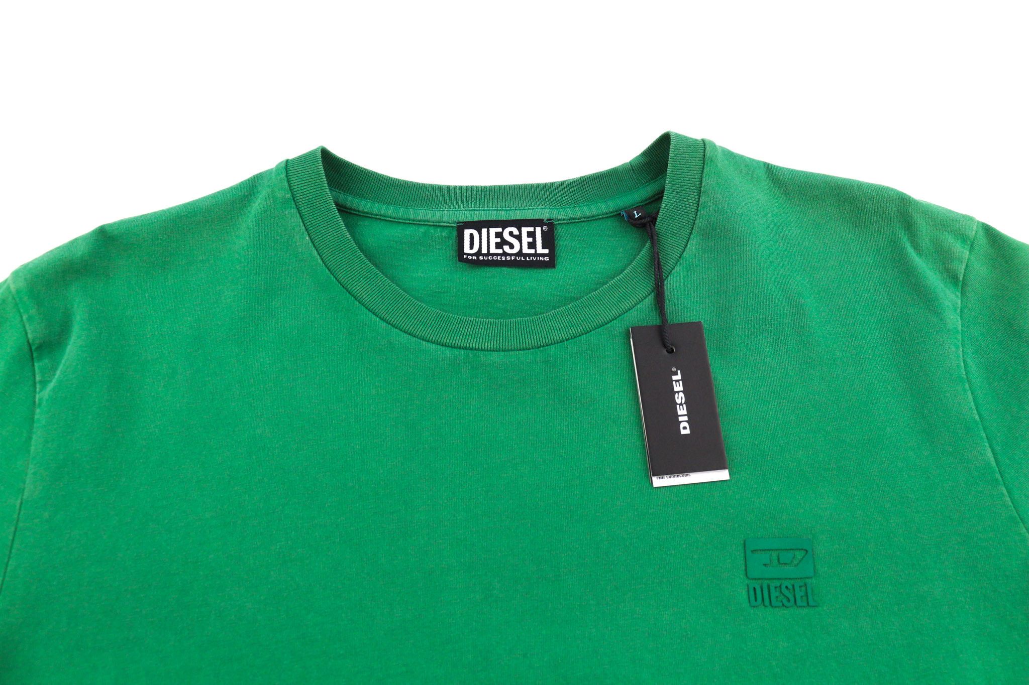 Diesel T-DIEGOS-K31 L Crew Neck Tricot Logo T-Shirt 40317 Size US L / EU 52-54 / 3 - 4 Thumbnail