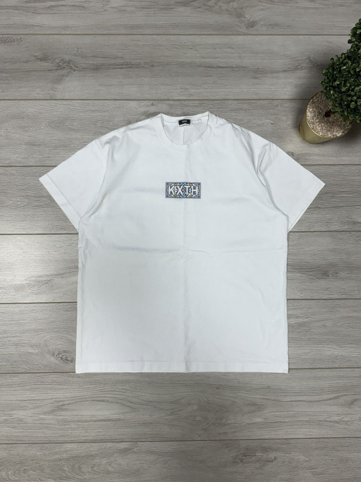 Kith Kith KXTH Moroccan Tile Tee Blue Size US L / EU 52-54 / 3 - 1 Thumbnail