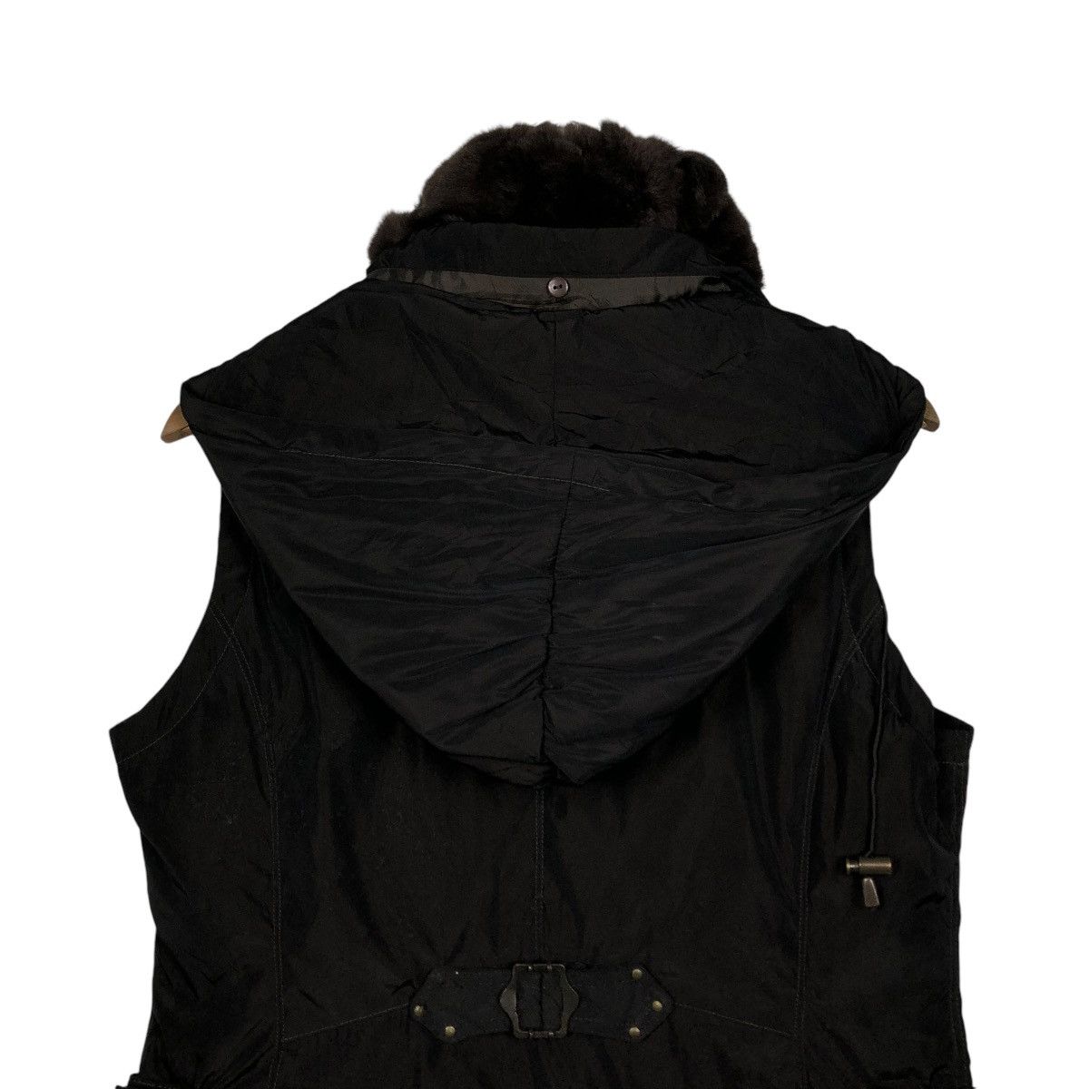 Japanese Brand 🔥VINTAGE BIKER VEST VENT DE MER MINK FUR COLLAR Size US M / EU 48-50 / 2 - 11 Thumbnail