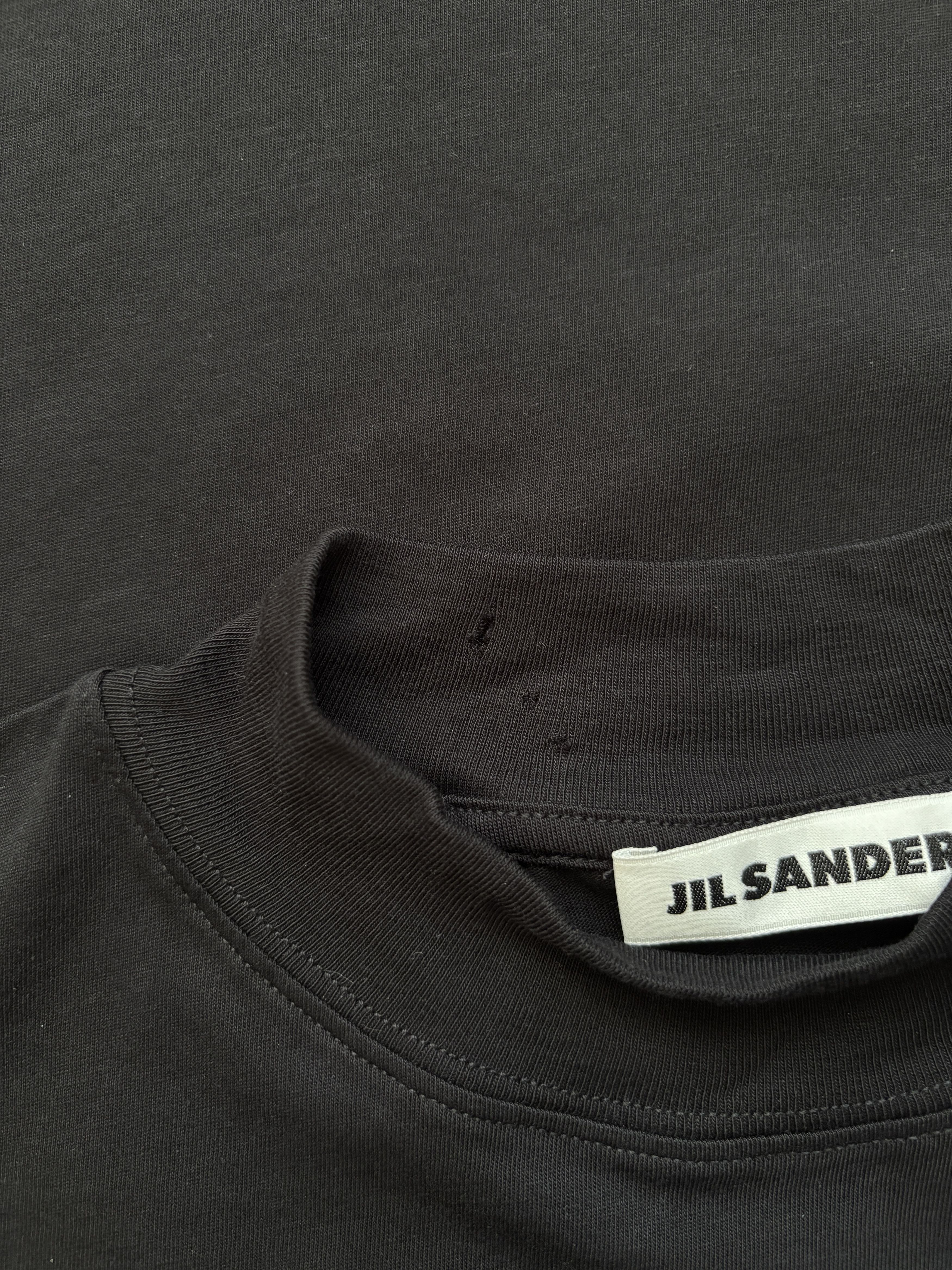 Jil Sander ⚡️QUICK SALE⚡️Jil Sander Black Short Sleeve T-Shirt Size US S / EU 44-46 / 1 - 6 Thumbnail