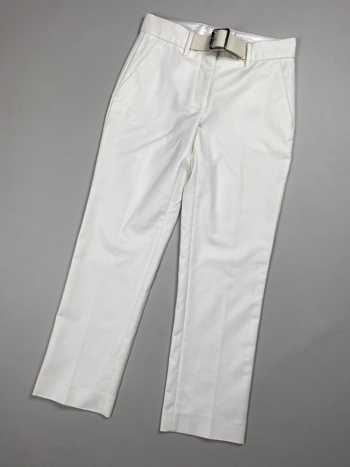 Moncler Moncler Pantalone Ladies Belted Dress Pants Trousers Size 40 Size 27" / US 4 / IT 40 - 1 Thumbnail