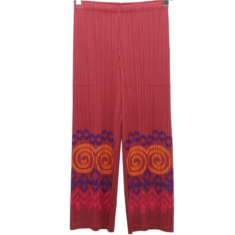 Issey Miyake Issey Miyake PLEATS PLEASE Pleats Please Polyester Wide Pants Others Pants PP83-JF763 Size ONE SIZE - 1 Thumbnail