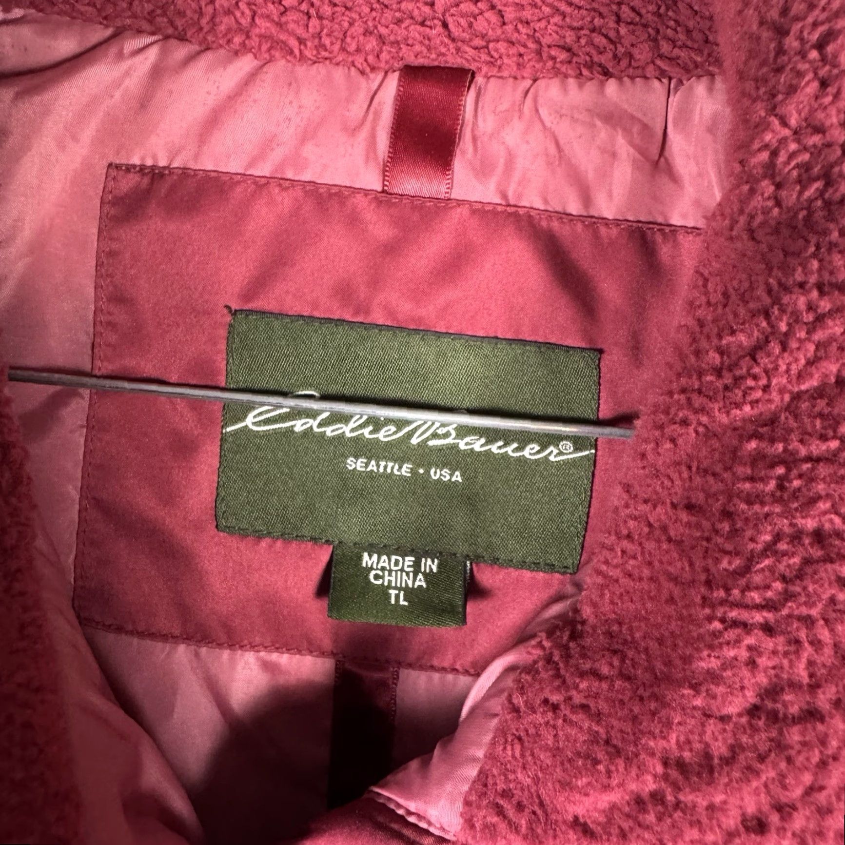Eddie Bauer VINTAGE Eddie Bauer Goose Down Vest Women LT Premium EB550 Fill Power Puffer Full Zip Shirt? Size L / US 10 / IT 46 - 7 Thumbnail