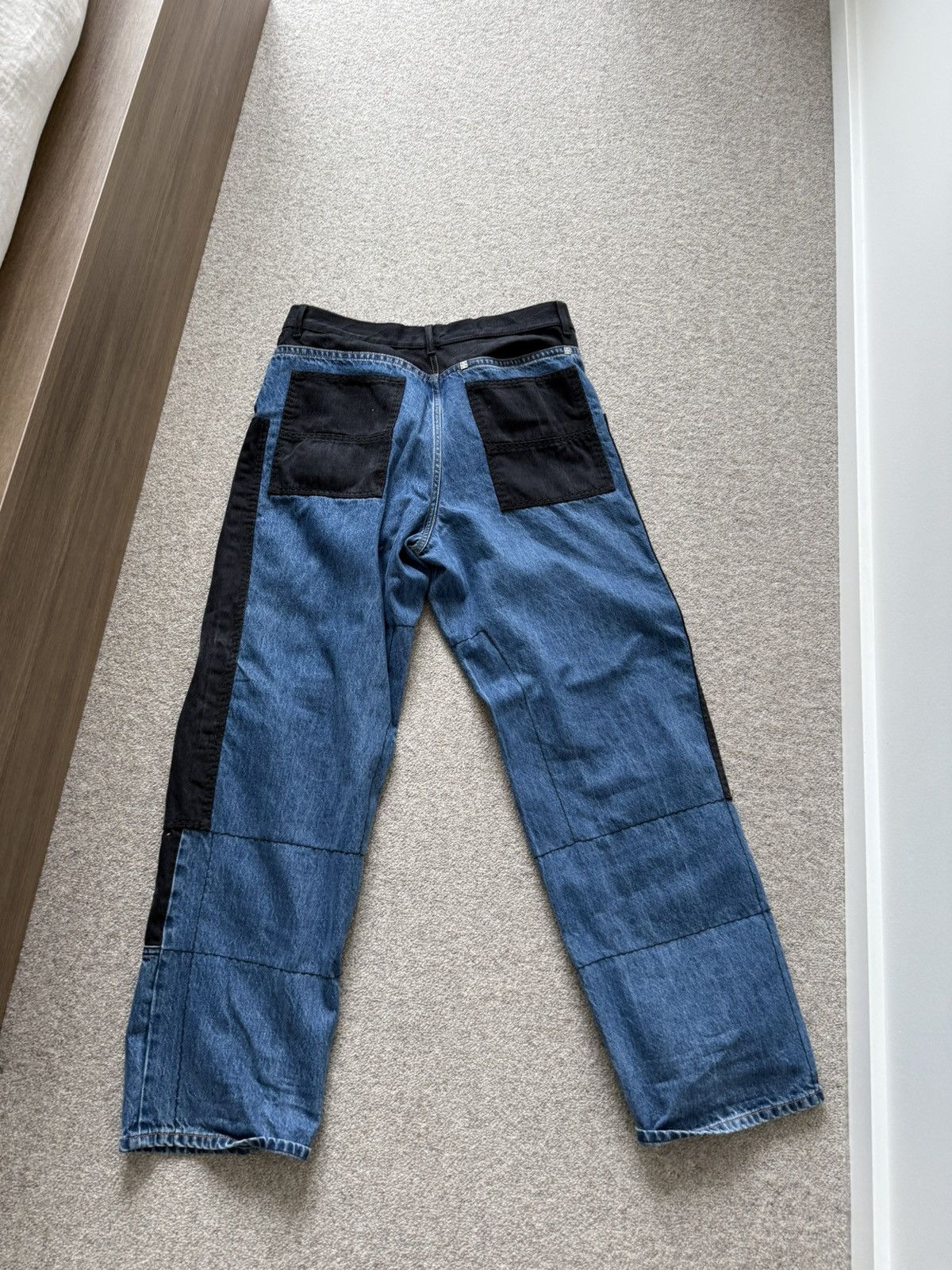 Givenchy GIVENCHY MATTHEW WILLIAMS MMW Contrast Panel Denim Sz 34 Size US 34 / EU 50 - 7 Thumbnail