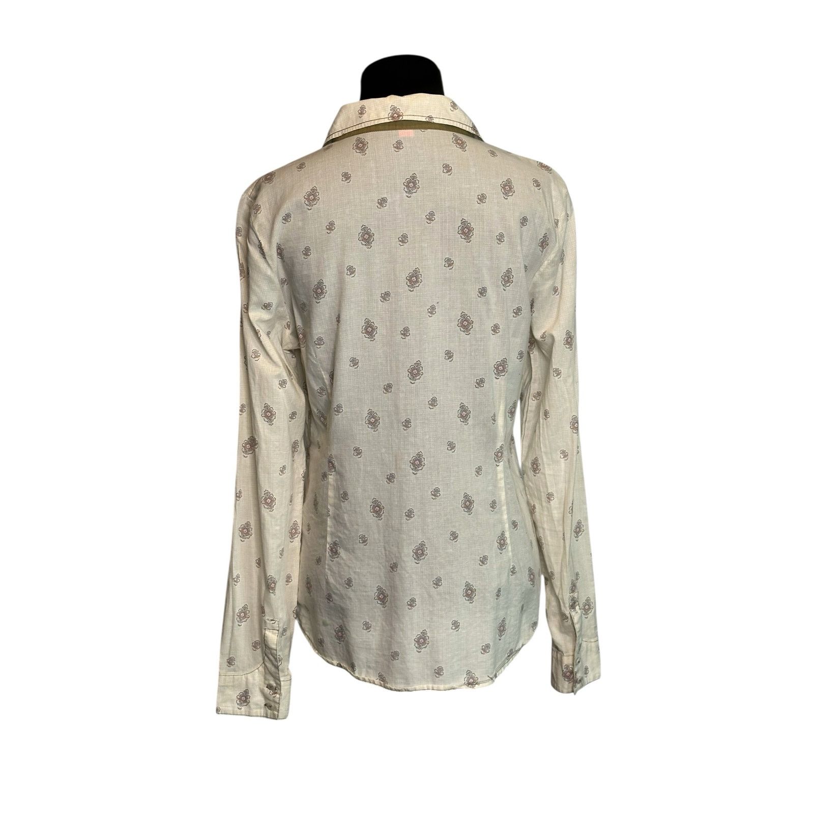 Levi's Levis long sleeves western button shirt size Medium Size S / US 4 / IT 40 - 11 Thumbnail
