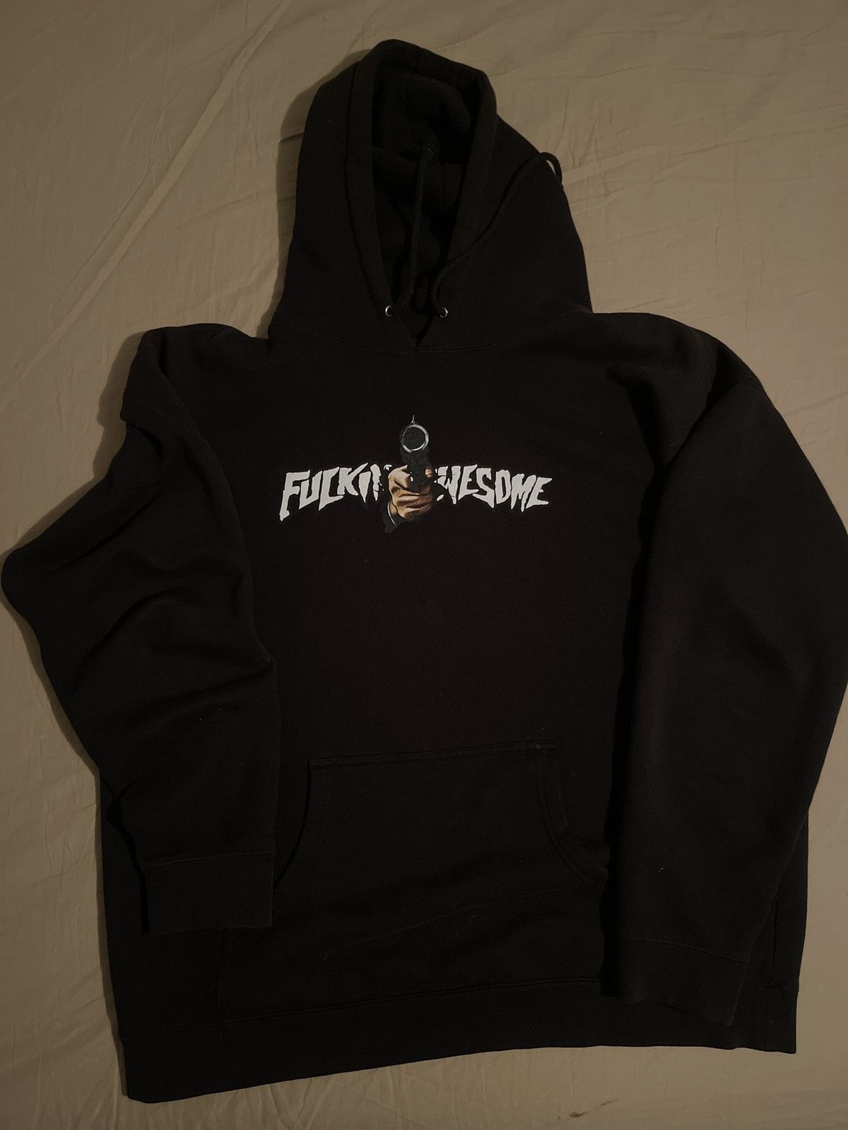 image of Fucking Awesome Hoodie in Black, Men's (Size XL)