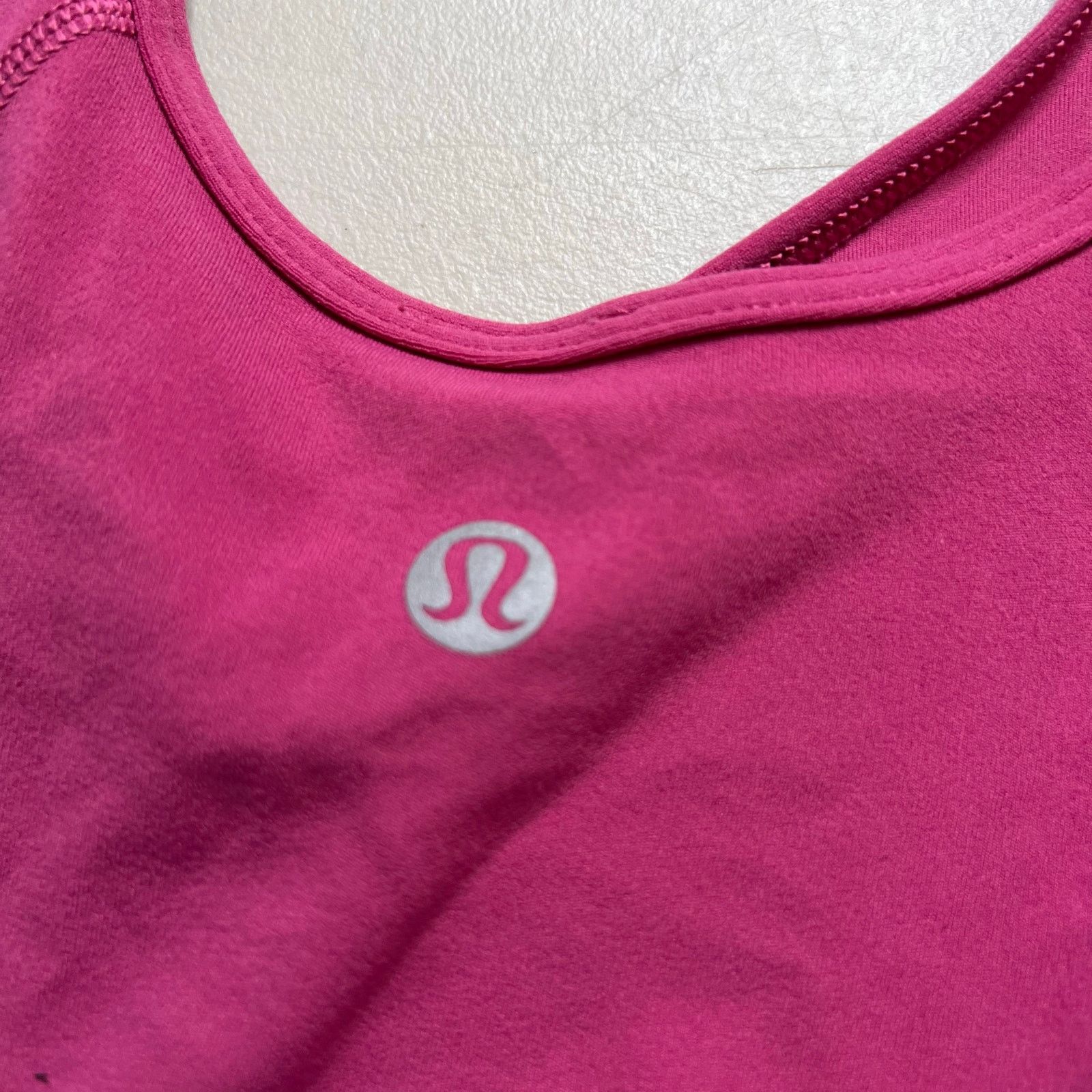 Lululemon Lululemon Align Tee Nulu Cropped Length Size 4 Sonic Pink Size S / US 4 / IT 40 - 2 Thumbnail