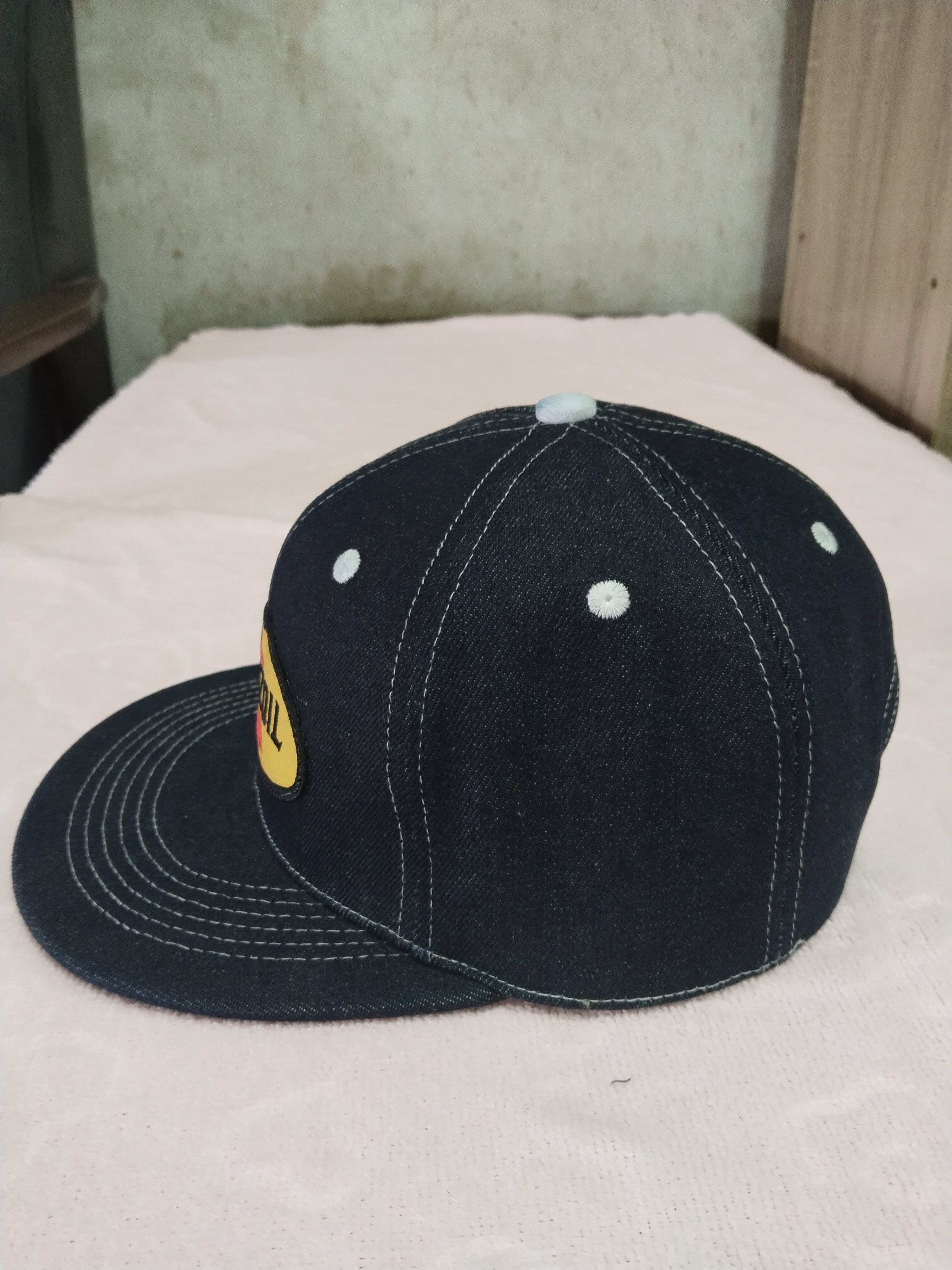 The Unbranded Brand RARE DENIM HAND MADE CUSTOM PATCHES CAP Size ONE SIZE - 3 Thumbnail