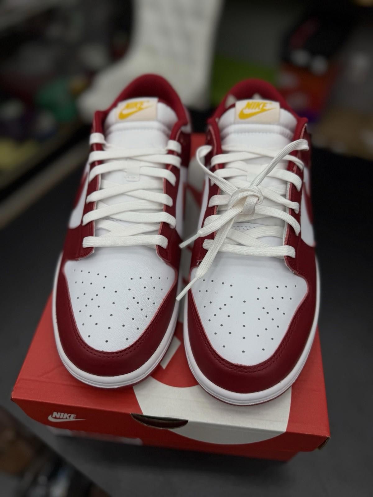 Nike Size 11 - Nike Dunk Low USC New DD1391-602 Authentic Size US 11 / EU 44 - 4 Thumbnail