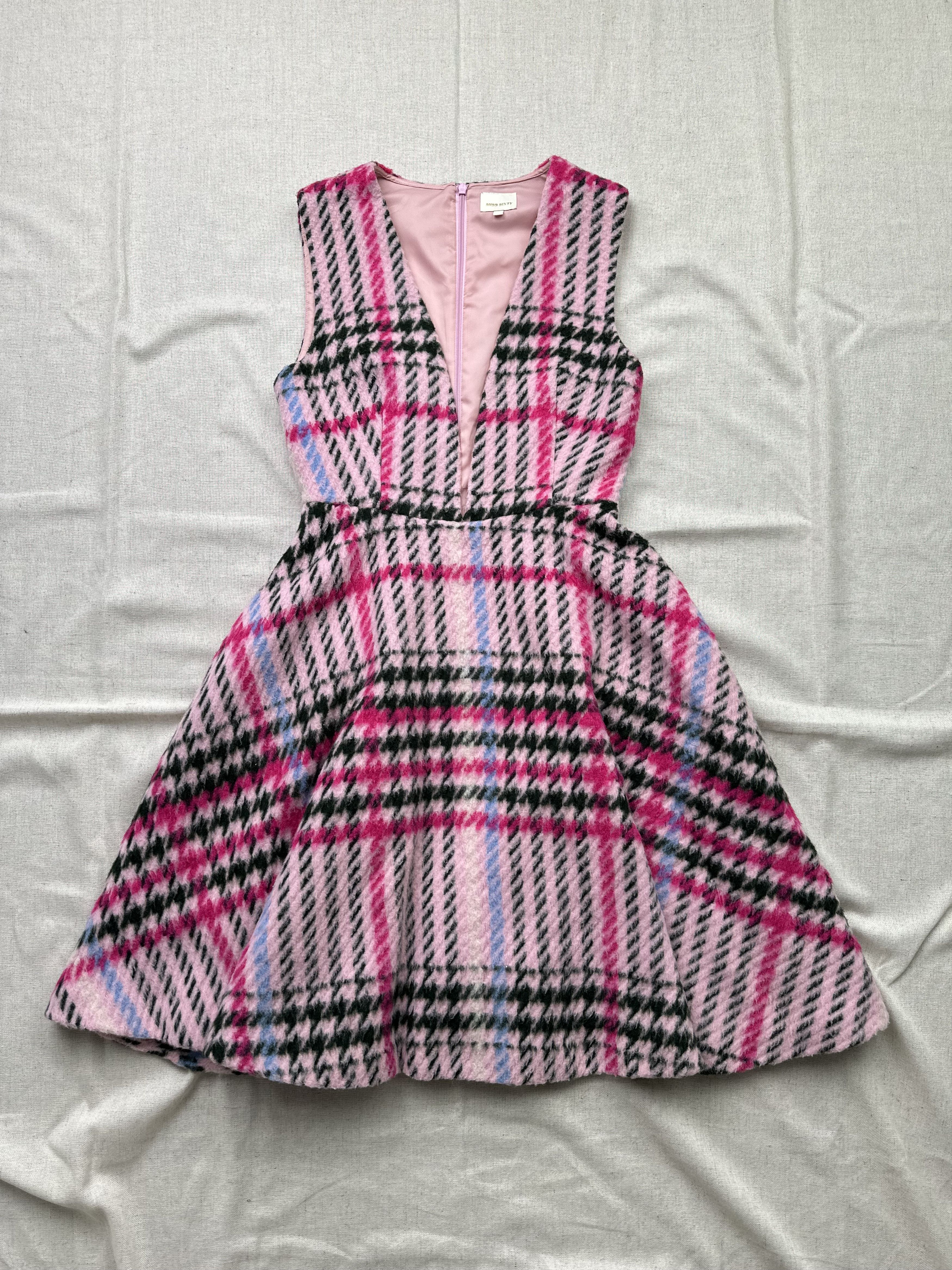Miss Sixty Miss Sixty Wool Flared Dress Size S / US 4 / IT 40 - 1 Thumbnail