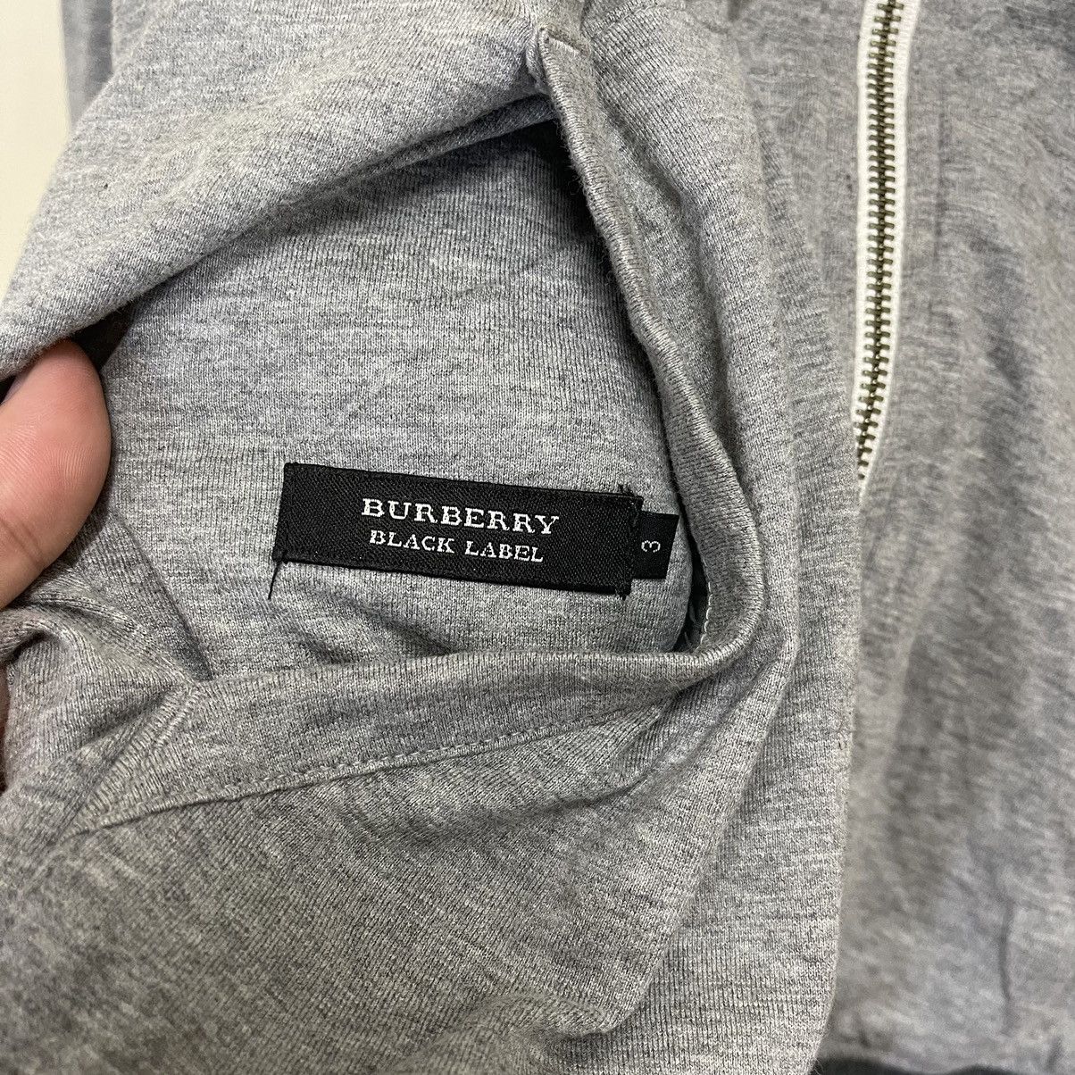 Burberry × Designer Vintage Burberry Black Label Reversible Hoodie Size US M / EU 48-50 / 2 - 15 Thumbnail