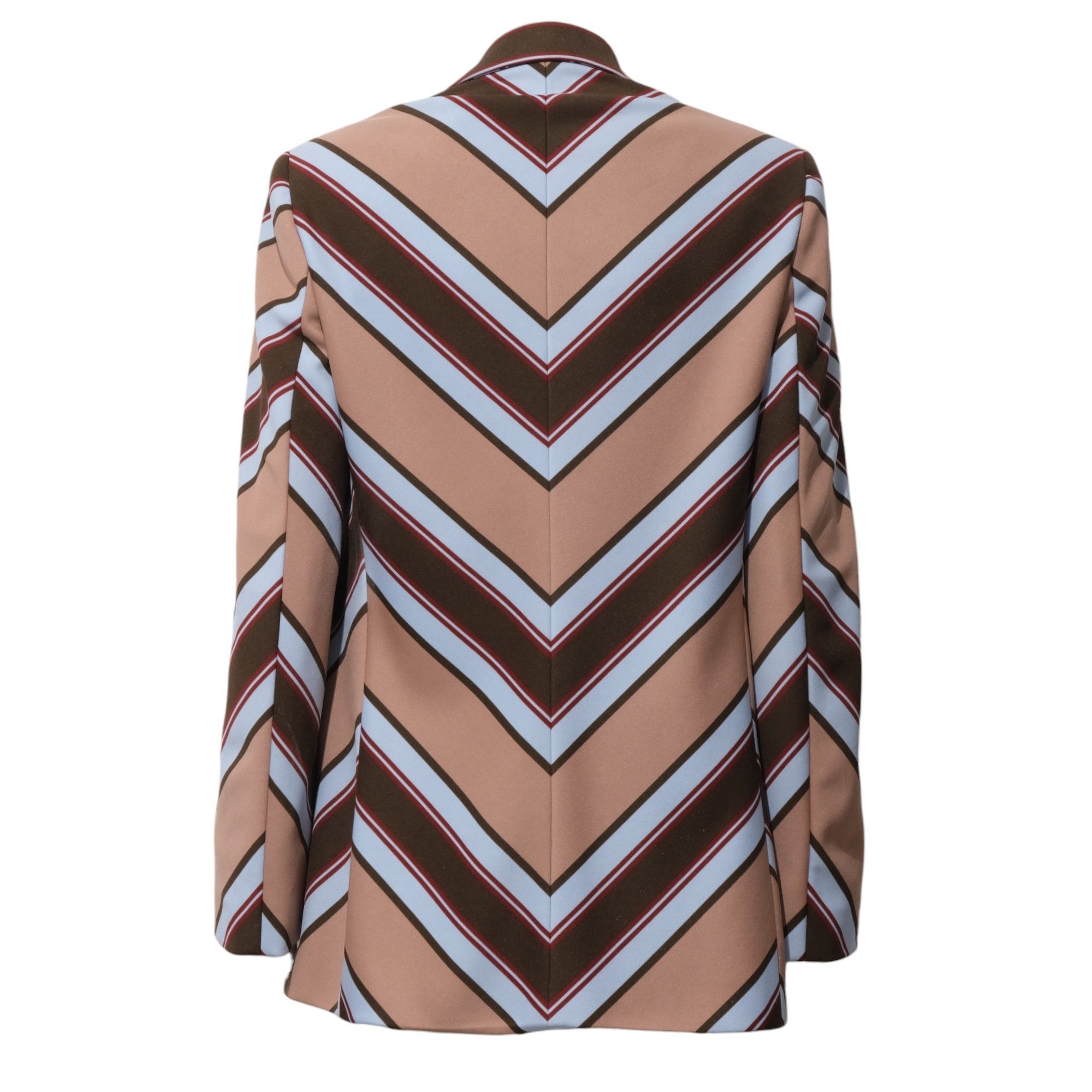 Dolce & Gabbana D&G 1990s Chevron Striped Blazer Size M / US 6-8 / IT 42-44 - 2 Thumbnail