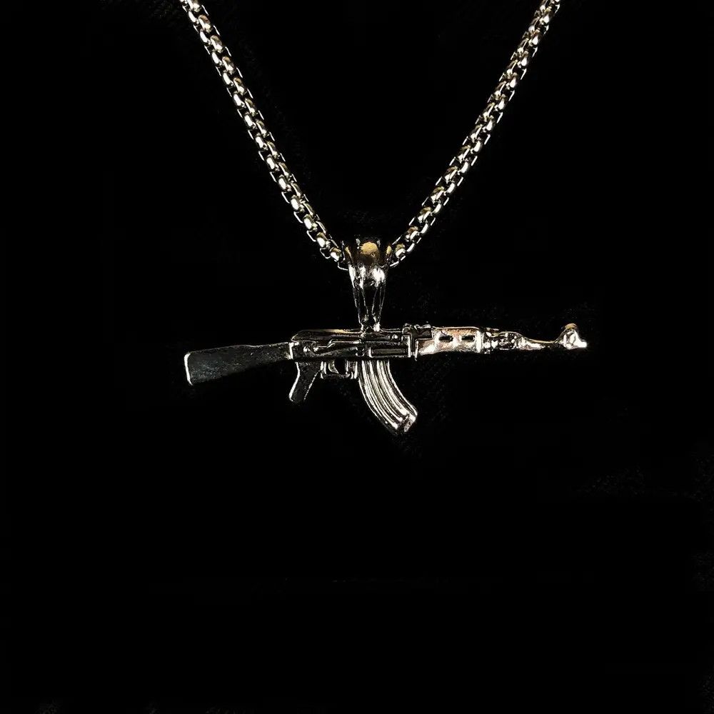 Other Ak Necklace Y2K Gothic Punk Chain Size ONE SIZE - 1 Thumbnail