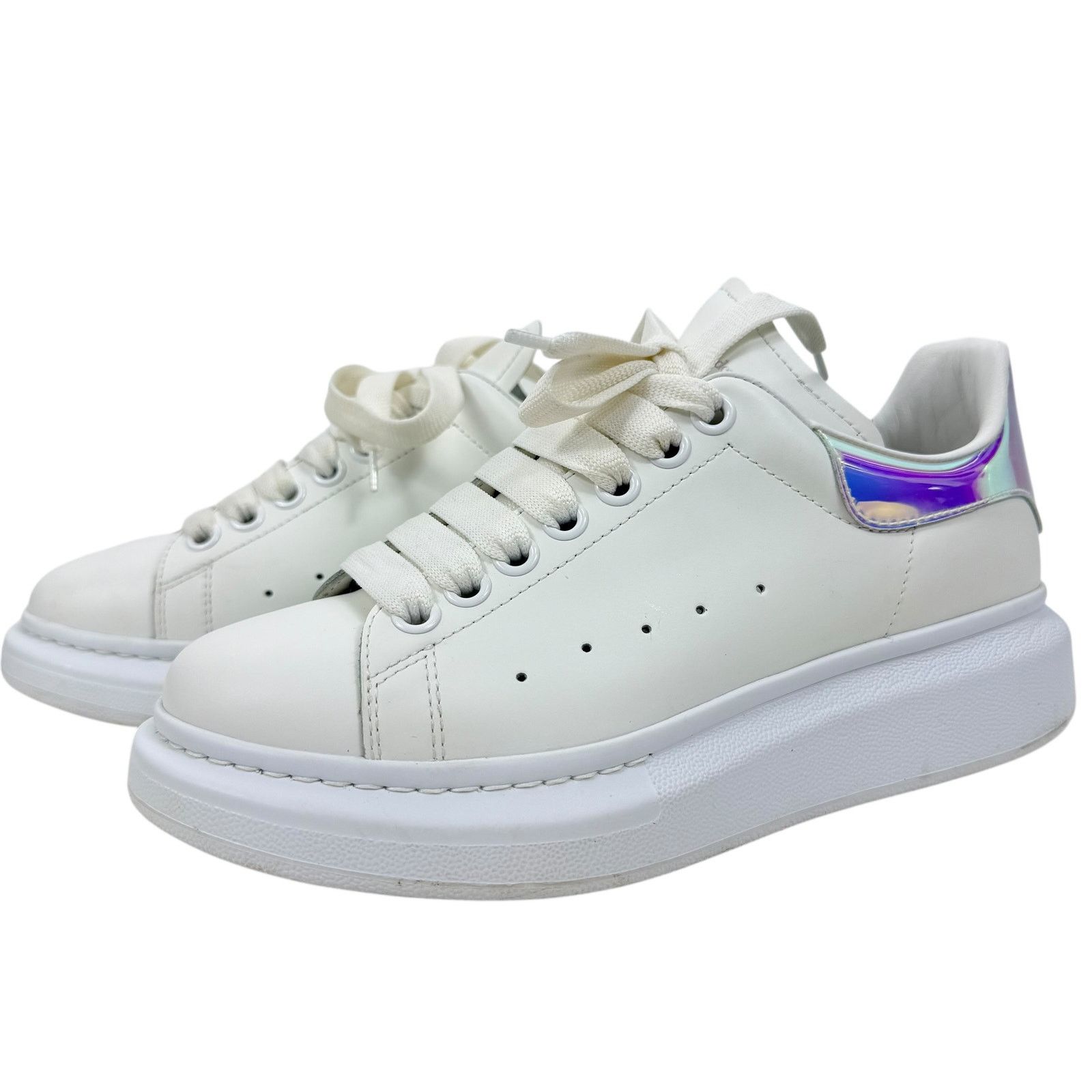 Alexander McQueen Alexander Mcqueen Oversized Pearlescent Sneakers Shock Pink Size US 8.5 / IT 38.5 - 3 Thumbnail