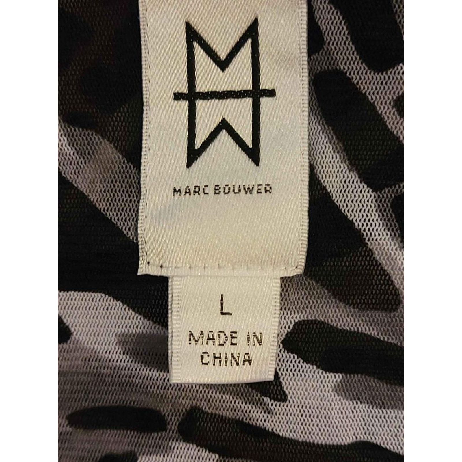 Unknown London Marc Bouwer Black/Gray Long Sleeve L Size L / US 10 / IT 46 - 3 Thumbnail