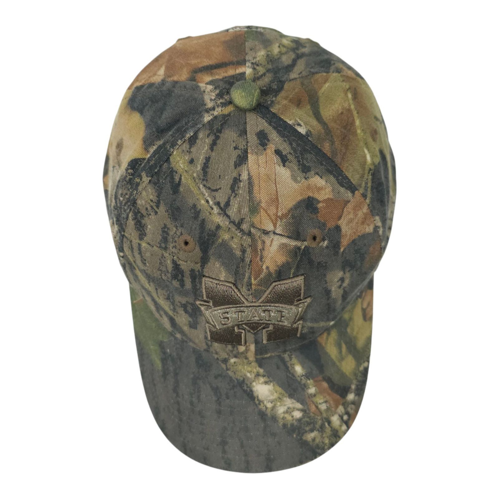 Other MS State Bulldogs Embroidered Patch Strapback Cap Camo Hat Size ONE SIZE - 6 Thumbnail