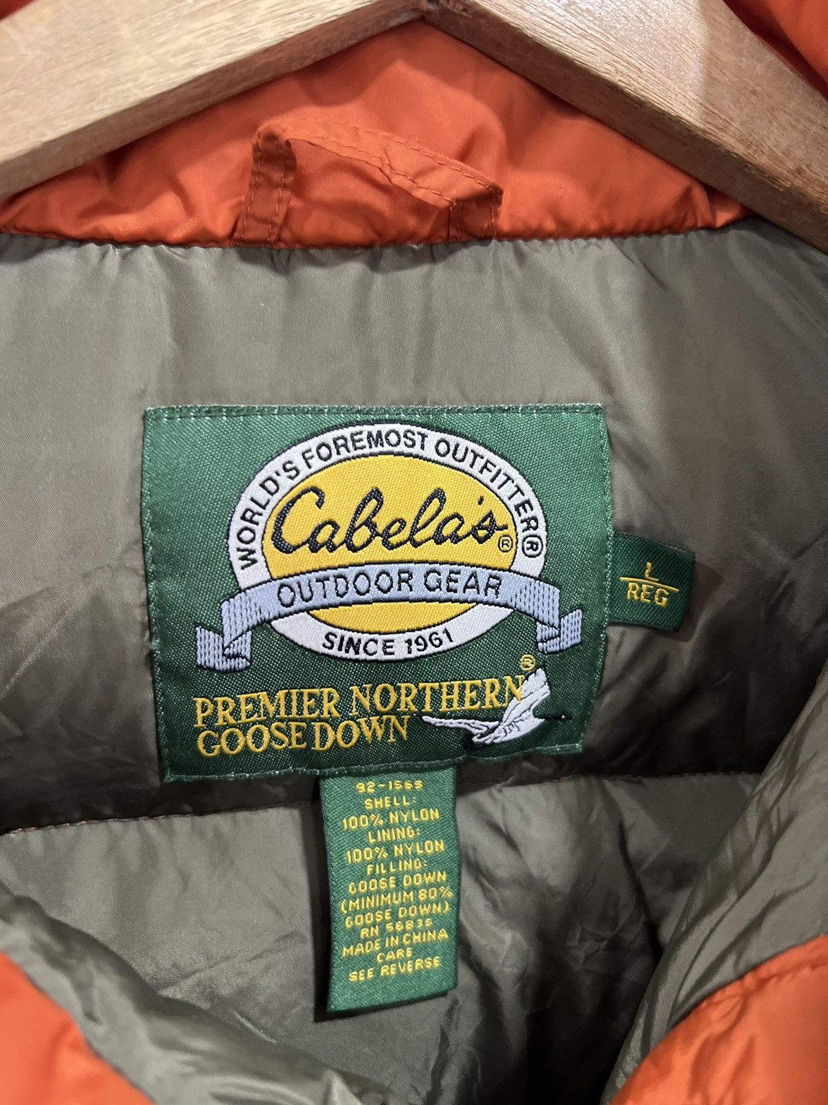 Cabelas Vintage Cabela Puffer Vest jacket hunting Size US L / EU 52-54 / 3 - 5 Thumbnail