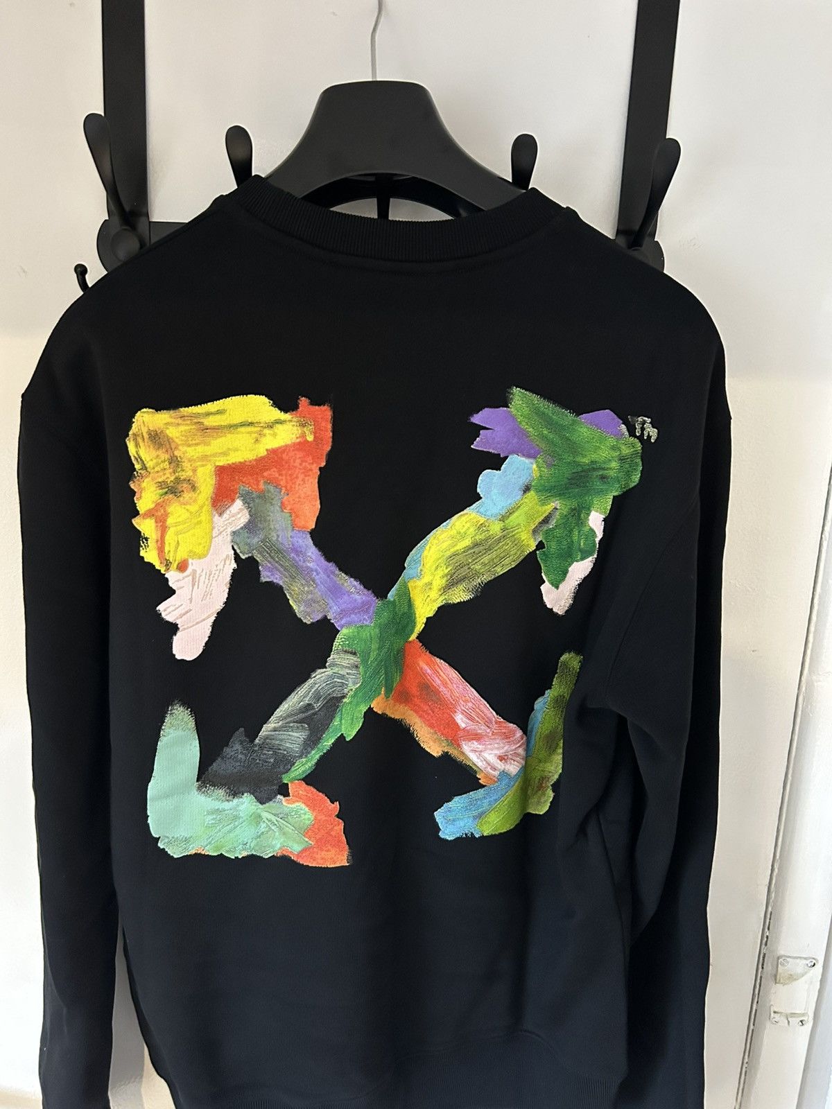 Off-White Off-White Brush Arrow Crewneck sweatshirt size large Size US L / EU 52-54 / 3 - 11 Thumbnail