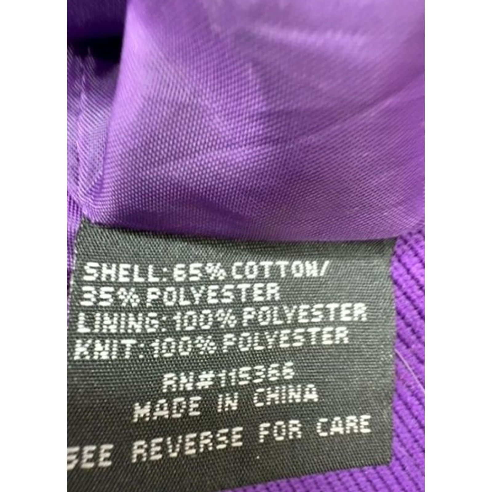 Beverly Hills Polo Club Beverly Hills Polo Club Purple Zip-Up Jacket Men L Regular Size L / US 10 / IT 46 - 5 Thumbnail