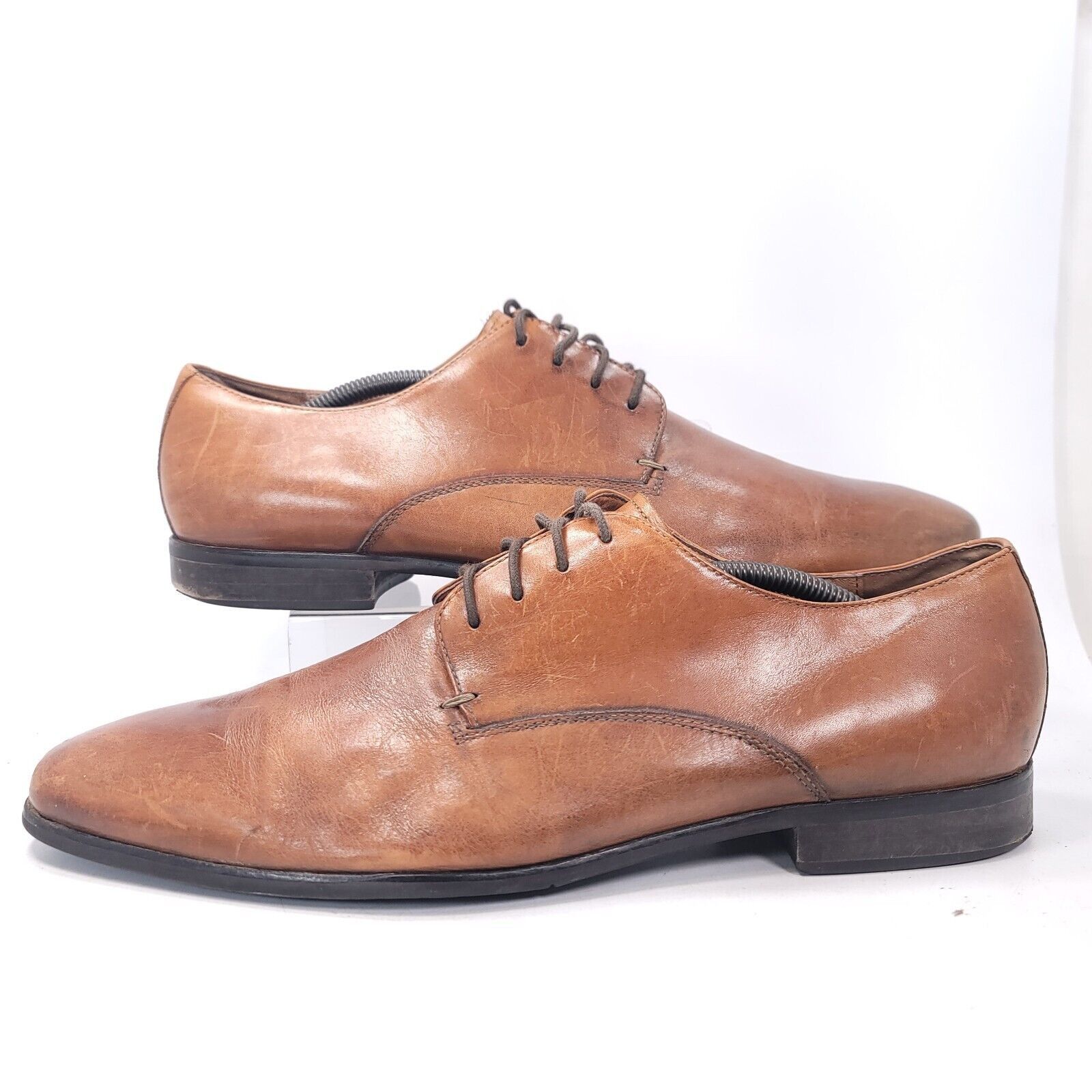 Gordon Rush Gordon Rush Leather Oxford Shoe Mens Size 11.5 100298 Brown Size US 10.5 / EU 43-44 - 6 Thumbnail