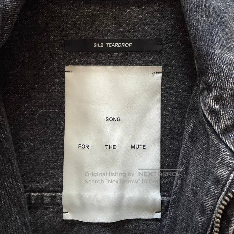 Song For The Mute Song For The Mute Denim Jacket Size US M / EU 48-50 / 2 - 3 Thumbnail