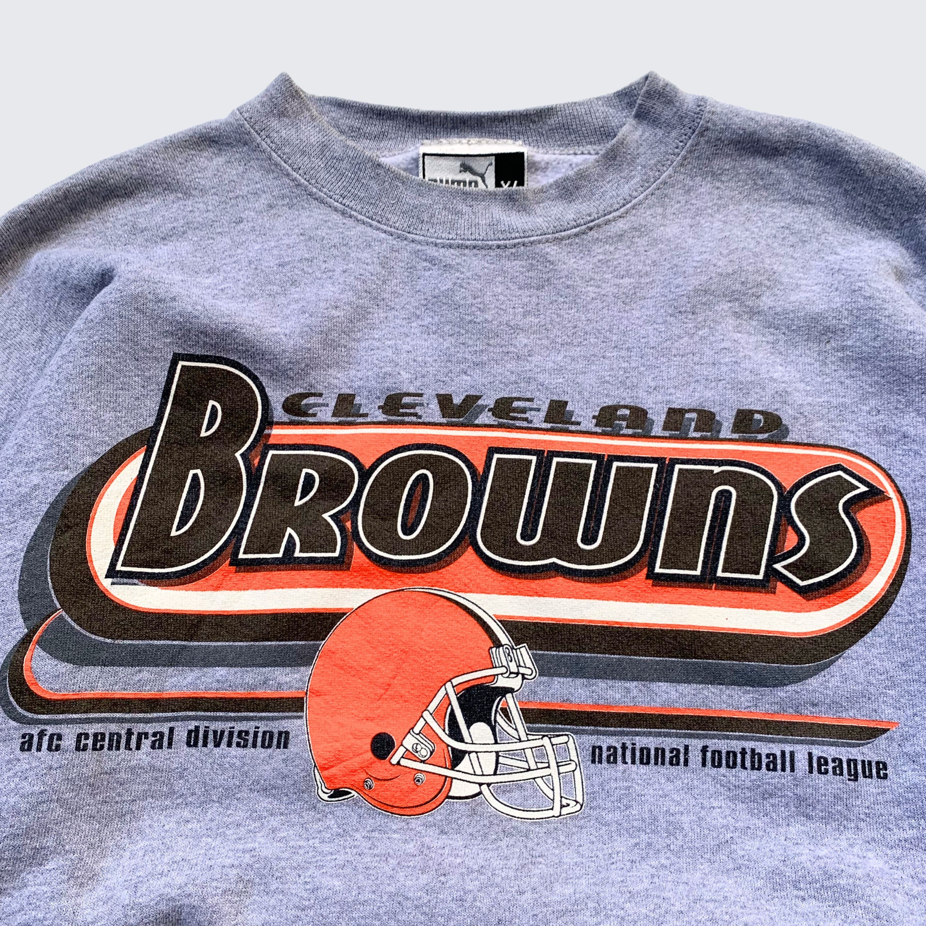 NFL 1990s Cleveland Browns NFL By Puma Sportswear USA Sweater Size US XL / EU 56 / 4 - 2 Thumbnail