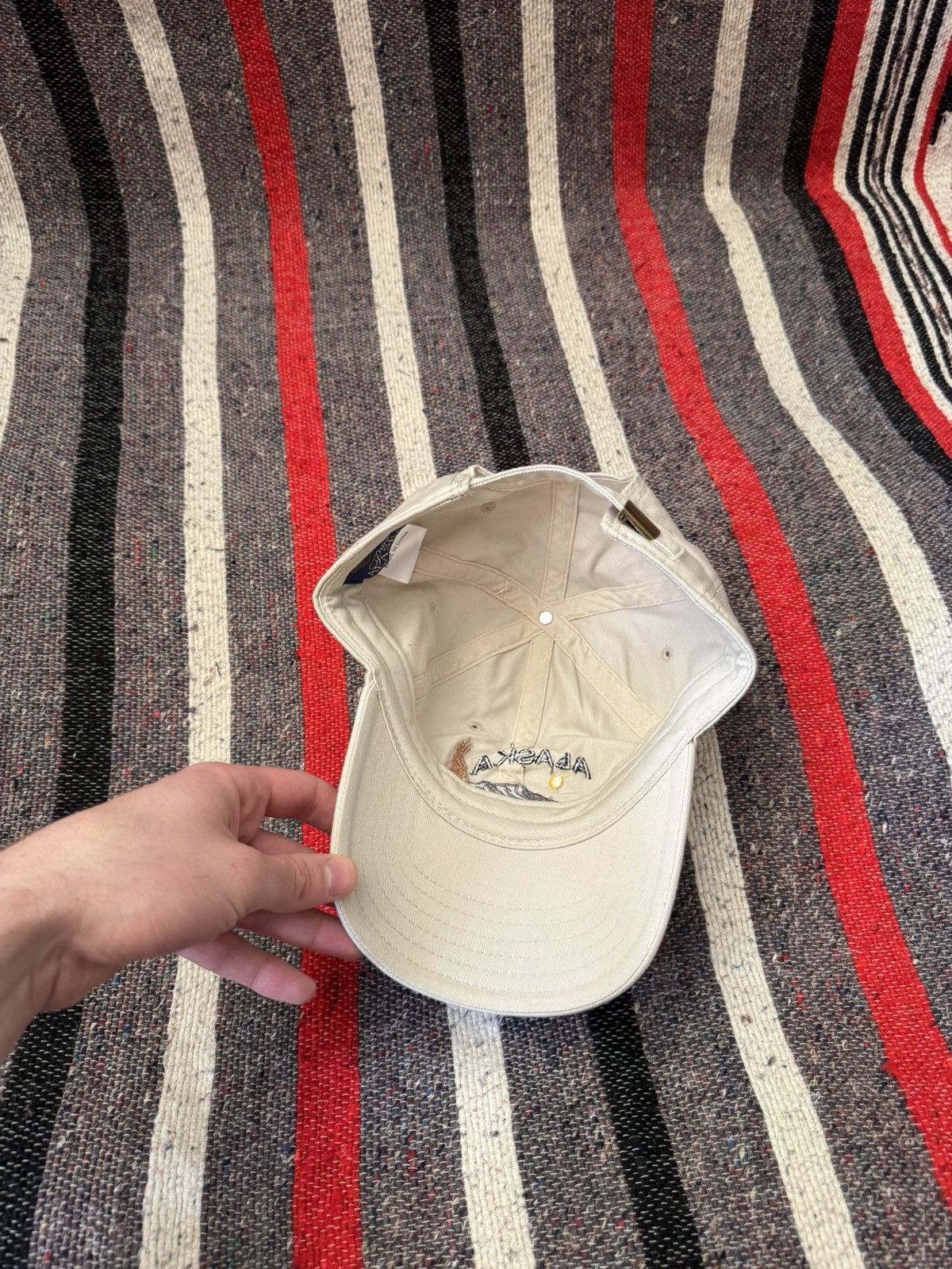 Vintage Vintage 00’s Alaska USA Athlt Cap Size ONE SIZE - 5 Thumbnail