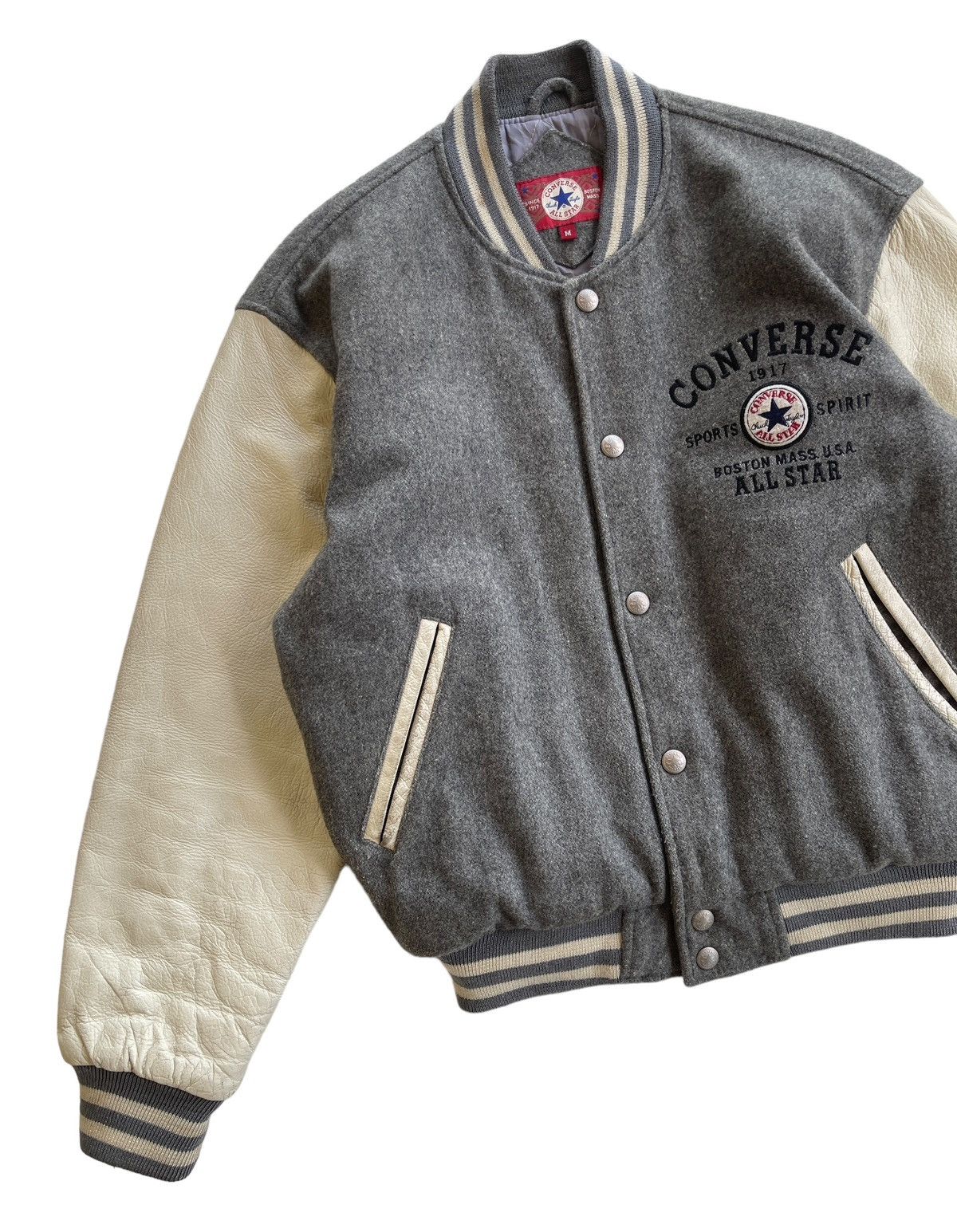 Converse Vintage Converse Big Logo Varsity Jacket Size US M / EU 48-50 / 2 - 7 Thumbnail