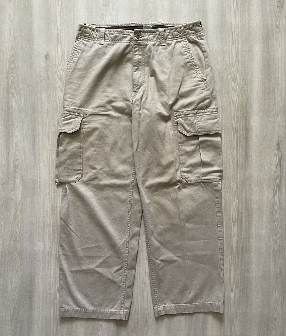 Gap Vintage Gap Cargo Pants Baggy Y2K Wide 32x30 Size US 32 / EU 48 - 1 Thumbnail