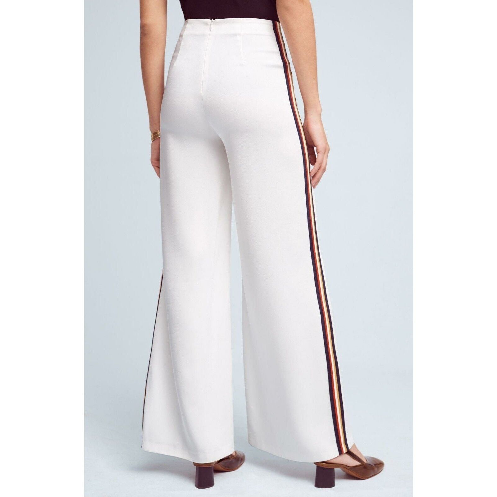 Anthropologie New Anthropologie Line + Dot Chromanance Wide-Leg Pants Size 26" / US 2 / IT 38 - 5 Thumbnail