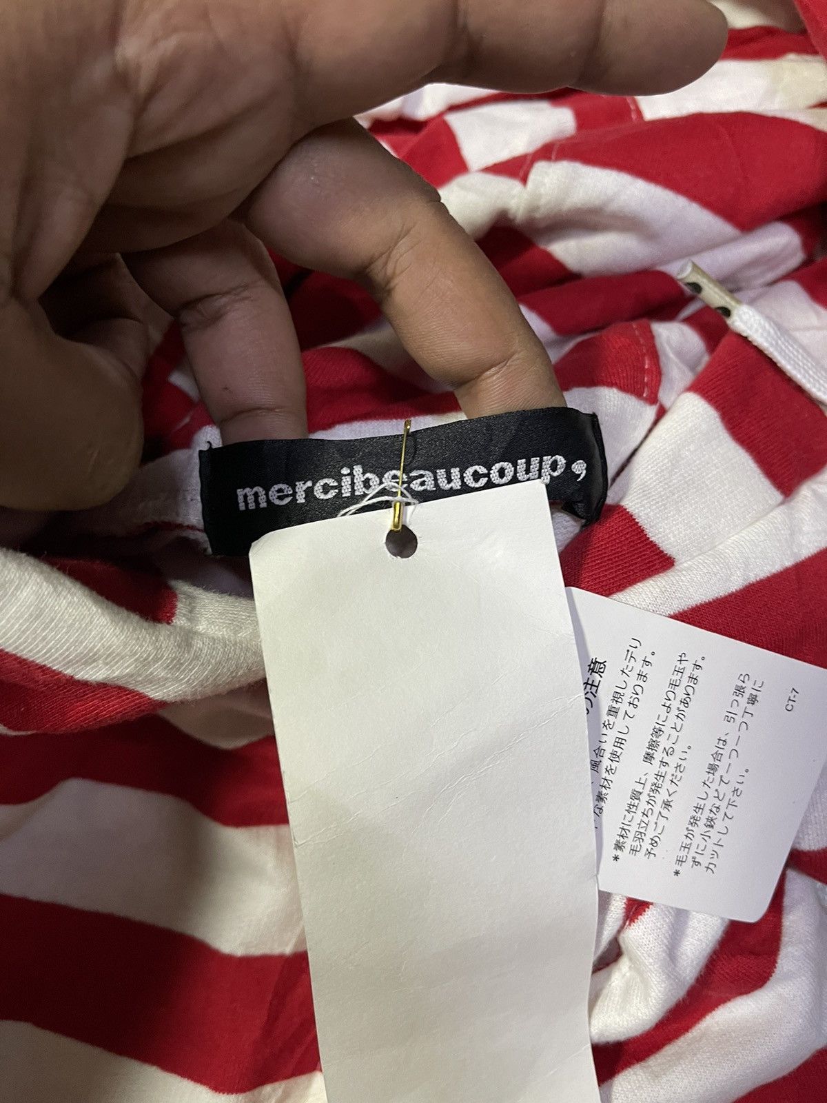 Issey Miyake × Japanese Brand × mercibeaucoup Mercibeaucoup By Issey Miyake Nice Design Hoodie Size US M / EU 48-50 / 2 - 4 Thumbnail
