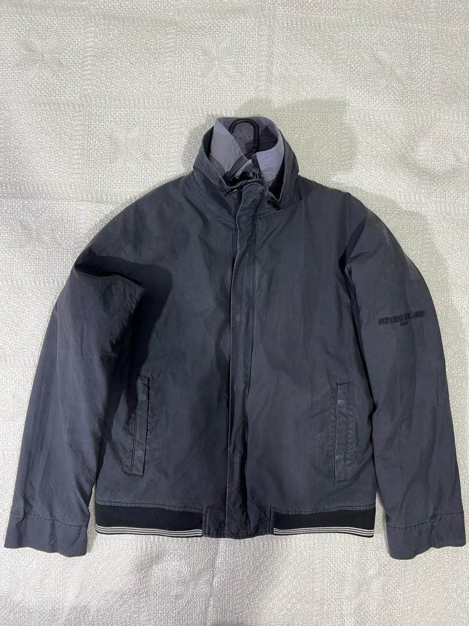 Stone Island × Vintage Stone island 2005 Duel Layer Ventile Spellout Jacket Size US L / EU 52-54 / 3 - 2 Thumbnail