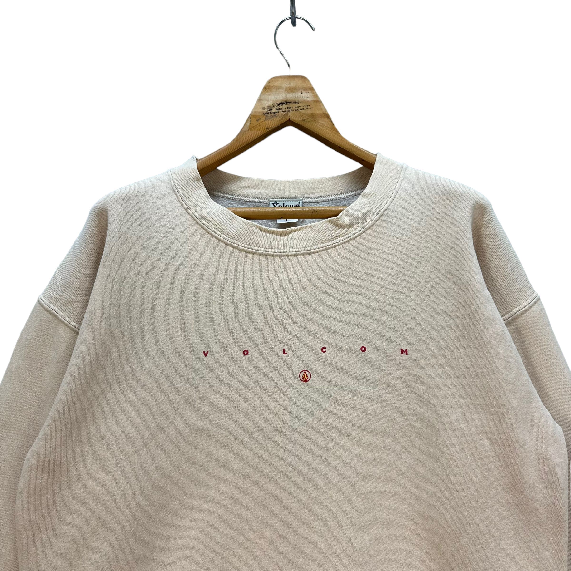 Volcom VOLCOM EMBROIDERY LOGO SWEATSHIRTS #8484-011 Size US L / EU 52-54 / 3 - 2 Thumbnail