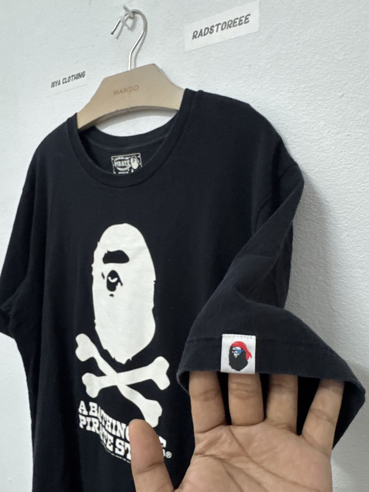 Bape A Bathing Ape Pirate Tee Size US L / EU 52-54 / 3 - 3 Thumbnail
