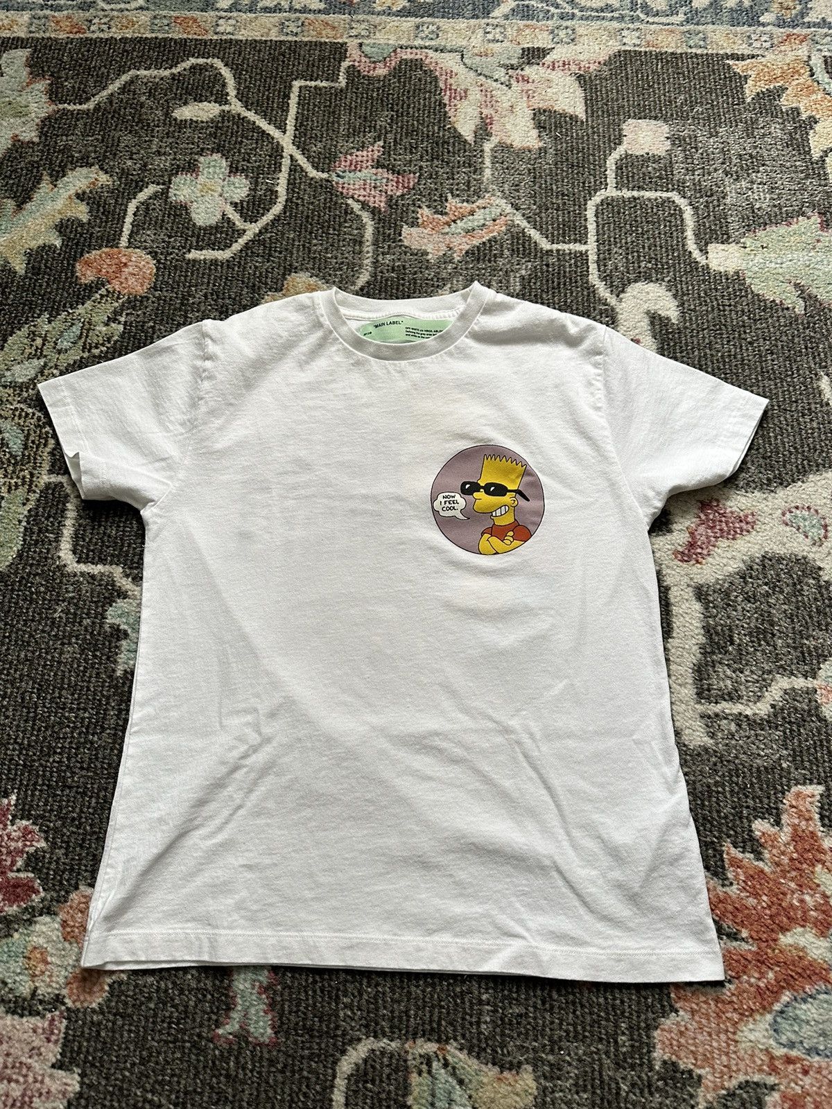 Off White The Simpsons Virgil Abloh Off White x The Simpsons T Shirt Grailed
