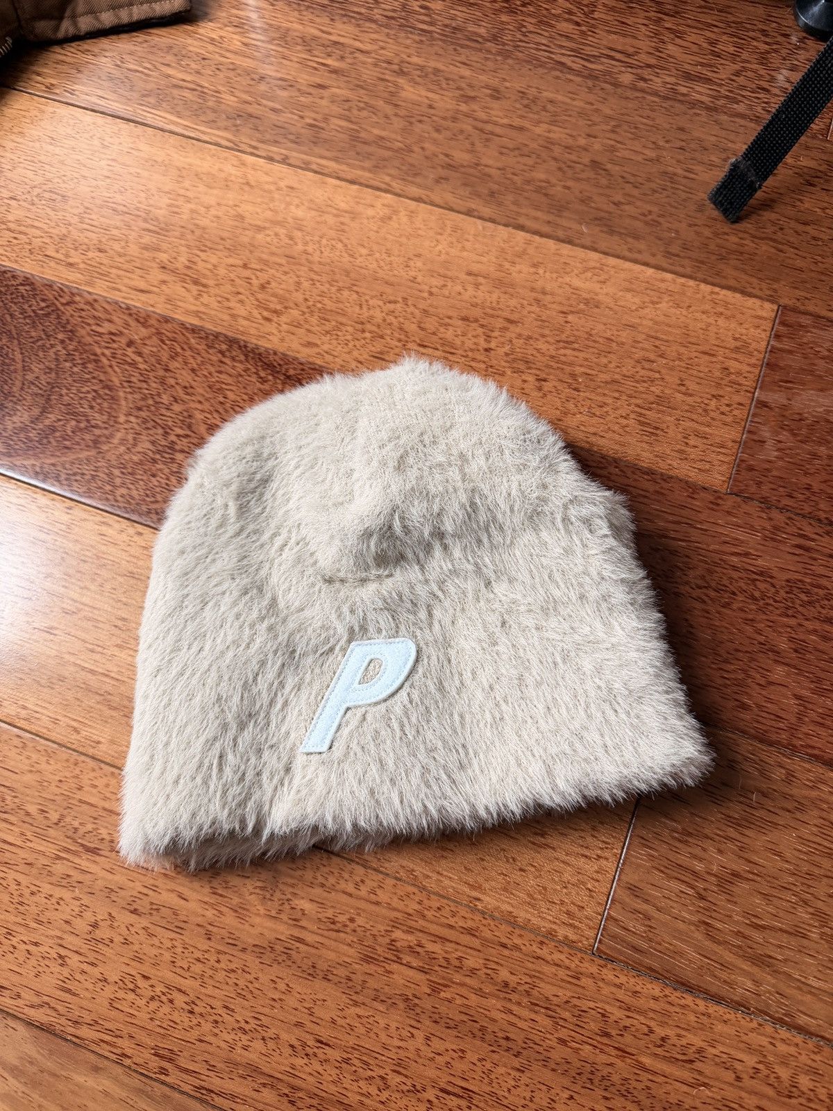 Palace Faux Mohair P Nein Cuff Beanie