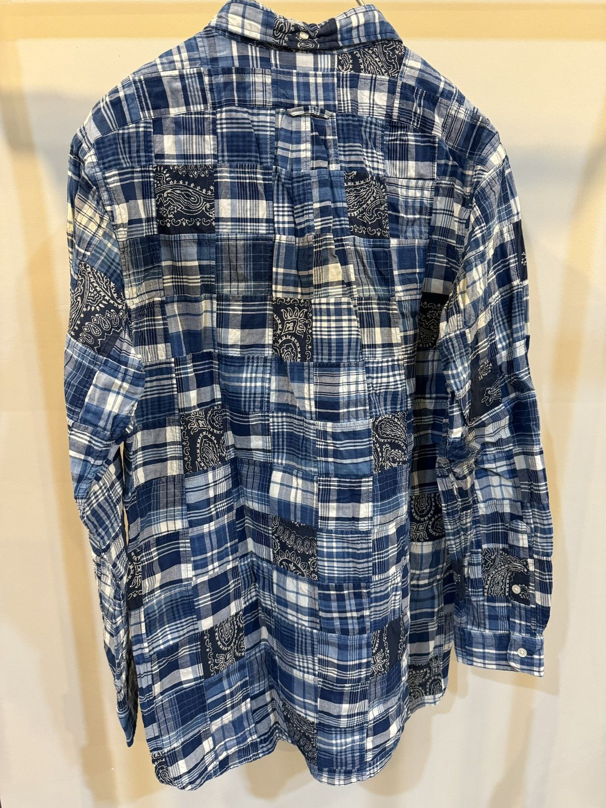 Polo Ralph Lauren Indigo Patchwork Shirt Size US L / EU 52-54 / 3 - 5 Thumbnail