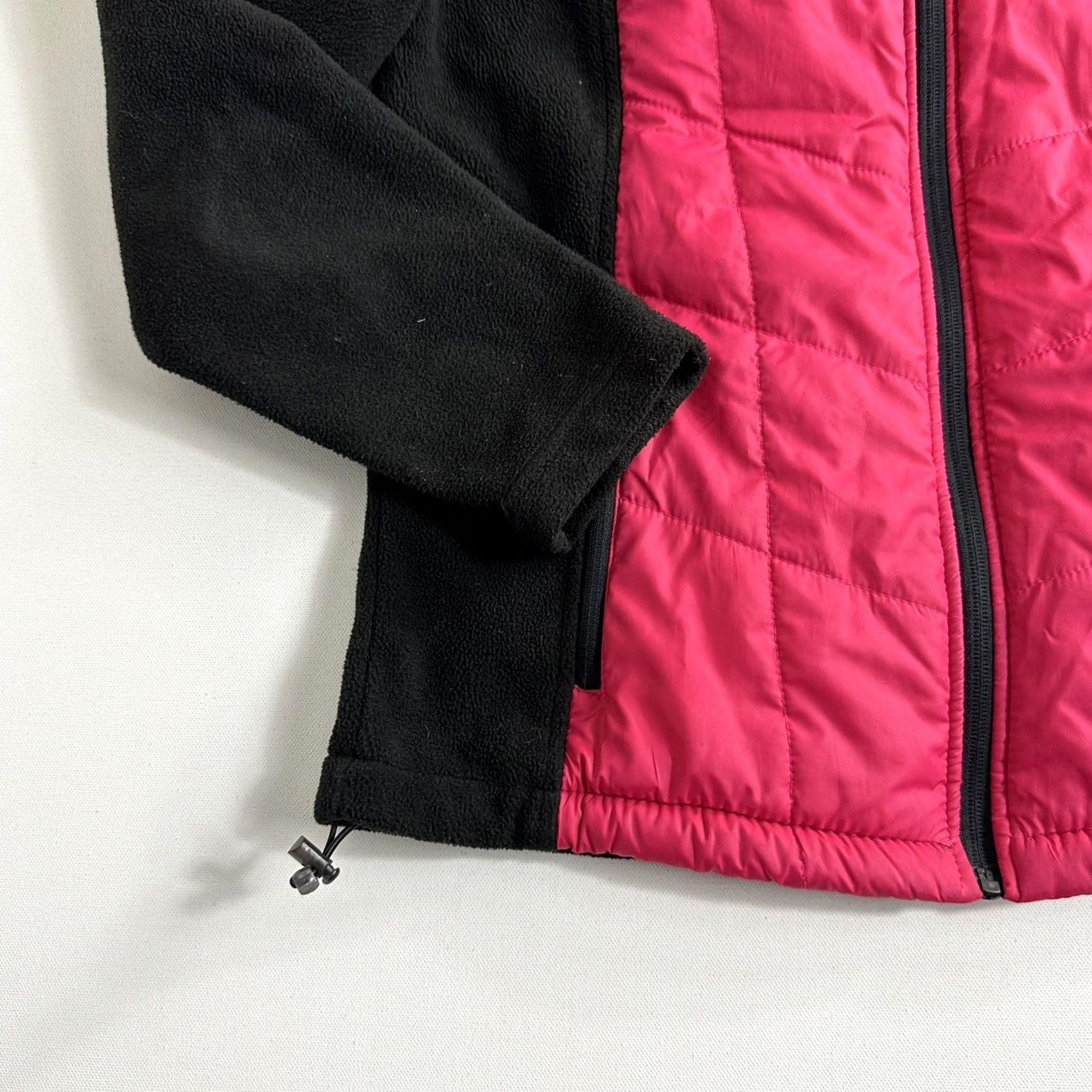 New Balance New Balance Womens Pink Premium Microfleece & Quilted Shell Zip Jacket Size M Size M / US 6-8 / IT 42-44 - 5 Thumbnail