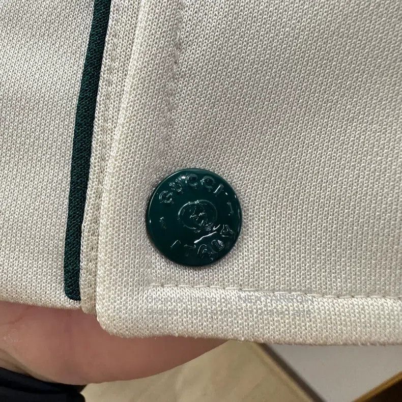 Gucci Gucci White and green double G hooded jacket Size S / US 4 / IT 40 - 7 Thumbnail