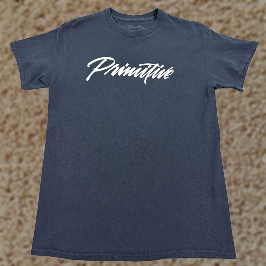 Primitive Primitive Casual Front Logo Crew-Neck Pullover T-Shirt Men's Medium Black Size US M / EU 48-50 / 2 - 1 Thumbnail