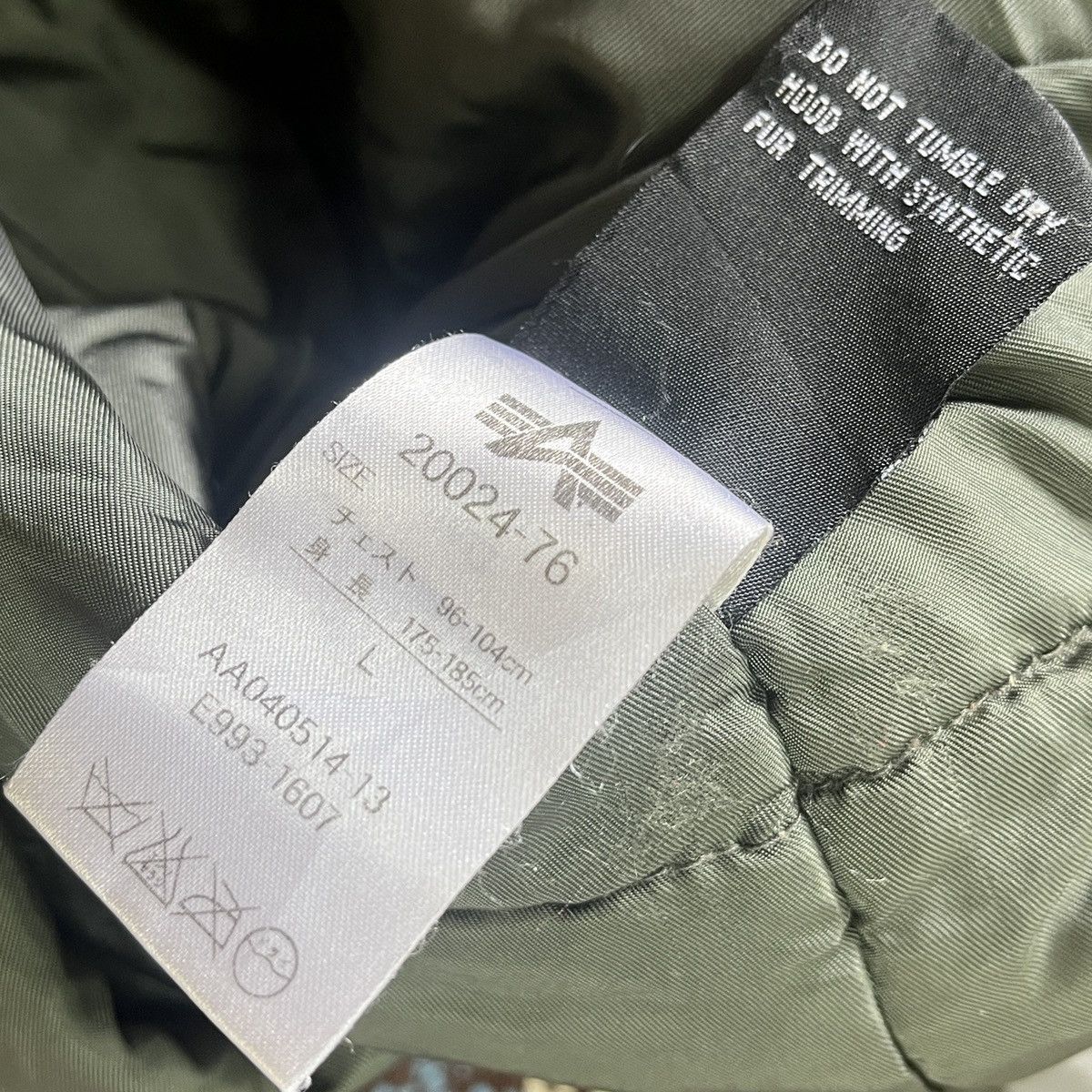 Alpha Industries AVIREX N3B Alpha Industries Parka Cold Whether Jacket Size US L / EU 52-54 / 3 - 13 Thumbnail