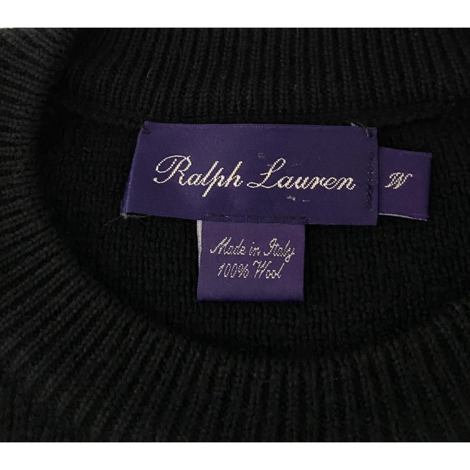 Ralph Lauren Ralph Lauren Sweater Mens M Heavy Wool Made In Italy Crewneck Stripe Pullover Size US M / EU 48-50 / 2 - 6 Thumbnail