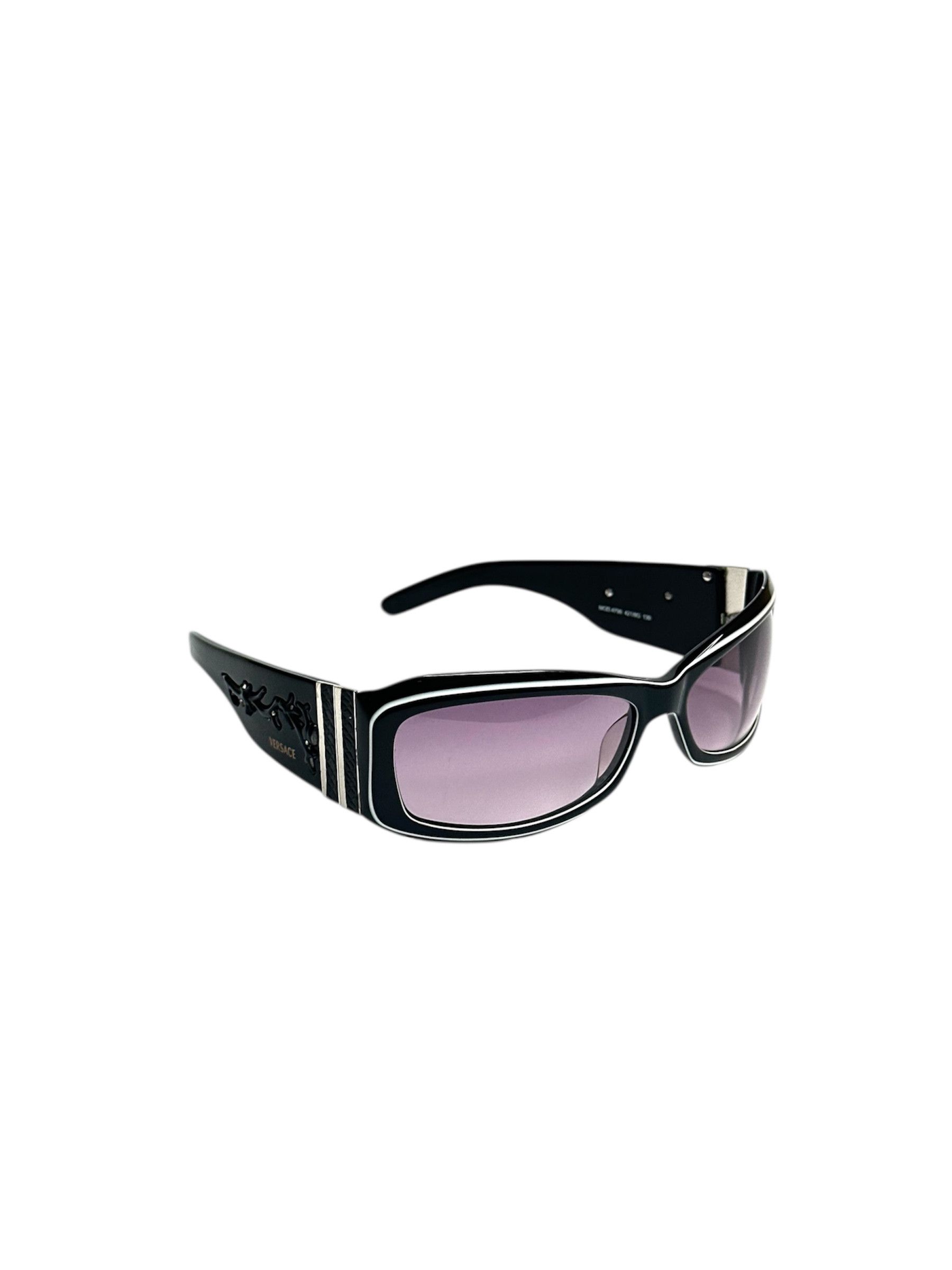 Versace Versace Flowers Avant Garde Vintage Sunglasses Size ONE SIZE - 4 Thumbnail