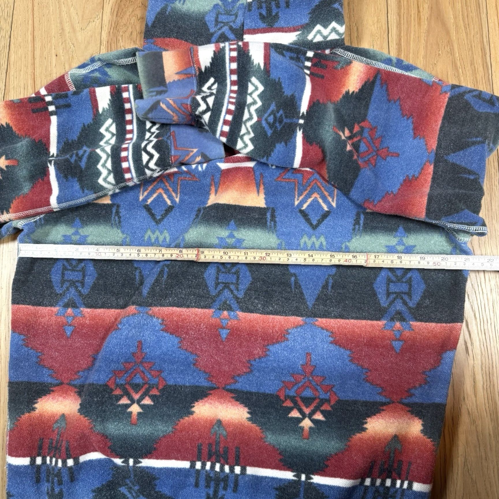 Polo Ralph Lauren Polo Ralph Lauren Hoodie Aztec Southwestern Beacon Fleece Serape Mens Medium Multicolor Size US M / EU 48-50 / 2 - 4 Thumbnail