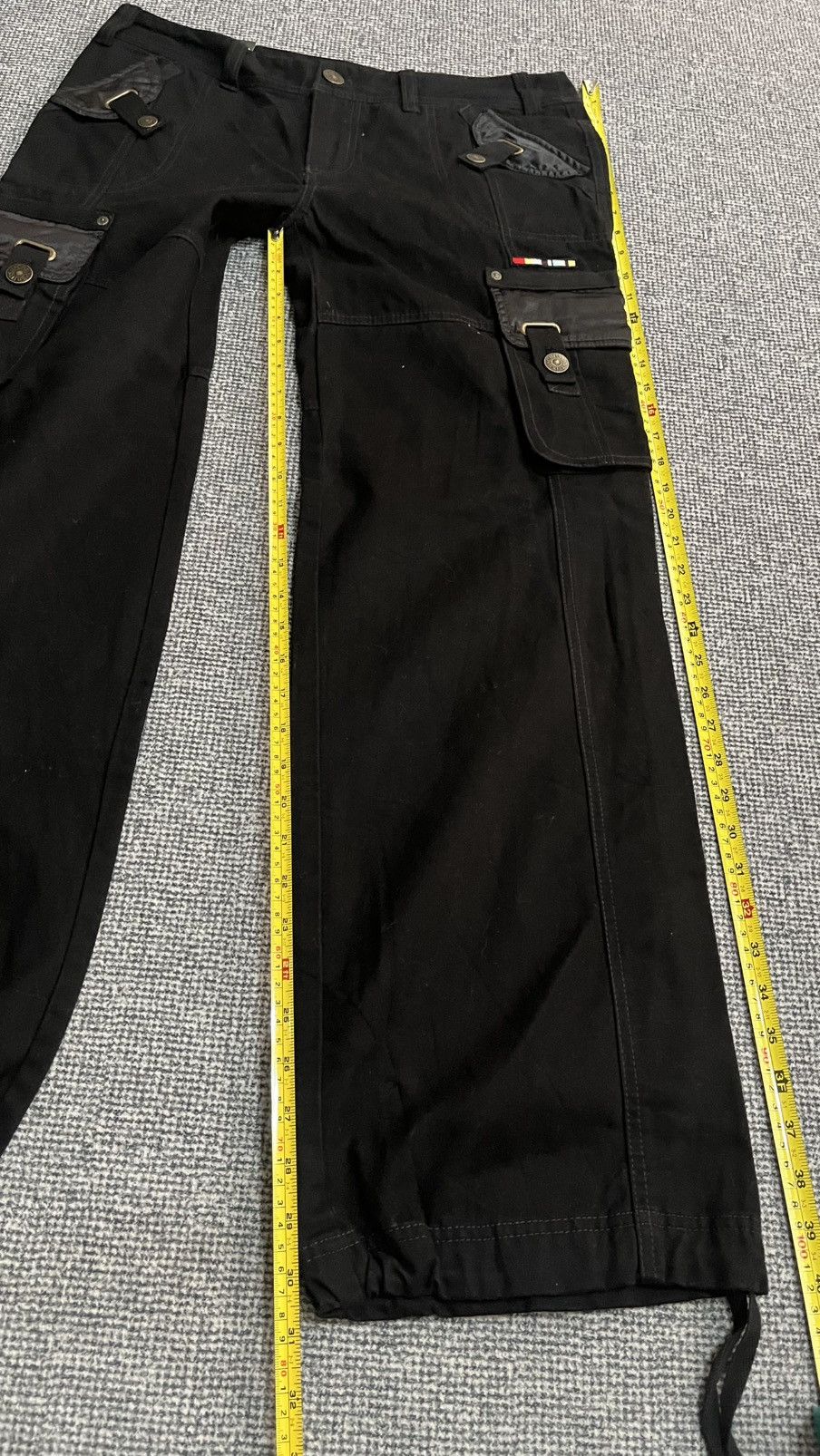 Japanese Brand Vintage Japanese Brand Crux Cargo Black pant size 32 x 30 Size US 32 / EU 48 - 20 Thumbnail