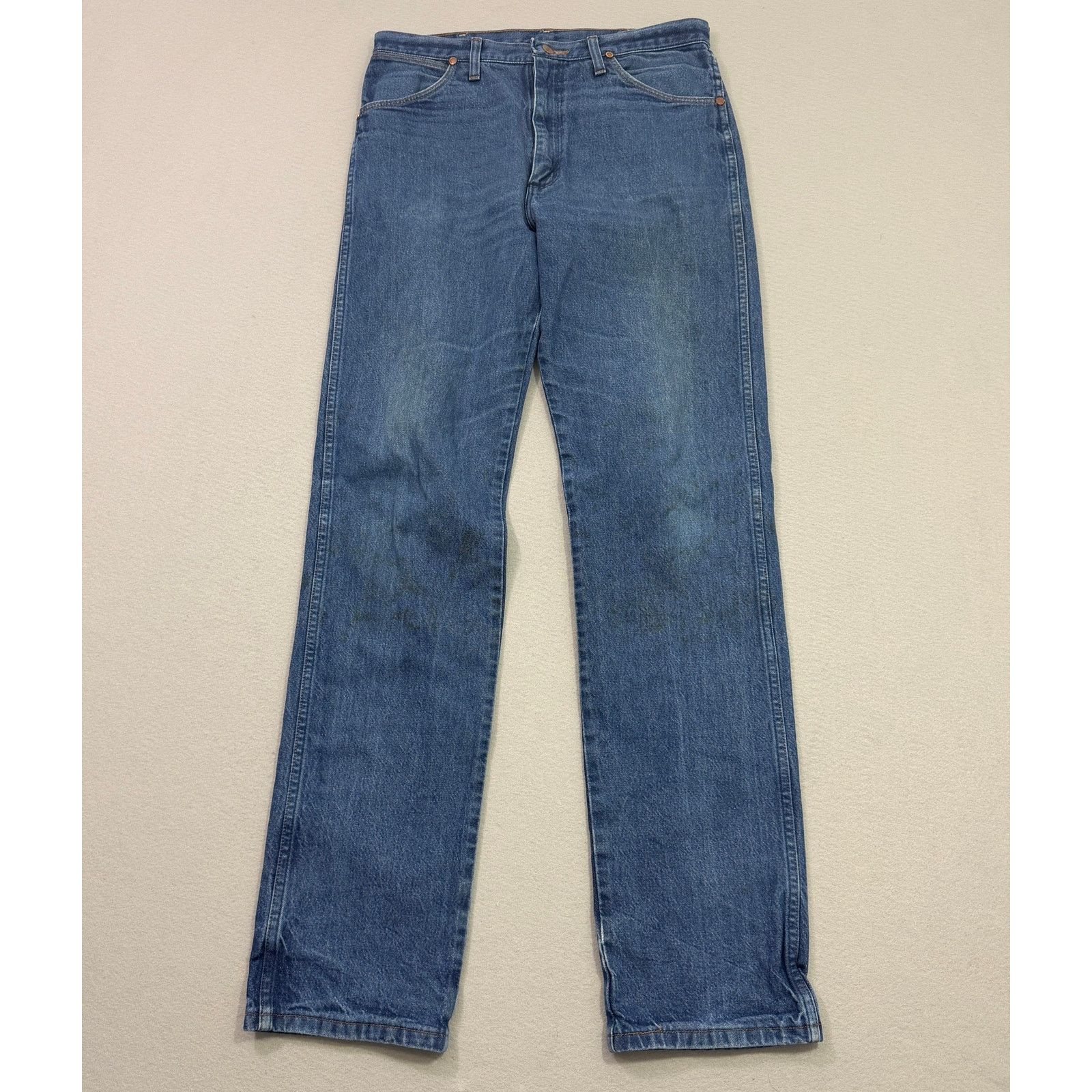 Wrangler Vintage Wrangler Jeans Men's 34x36 Blue 13MWZ Cowboy Cut 90s Size US 34 / EU 50 - 1 Thumbnail