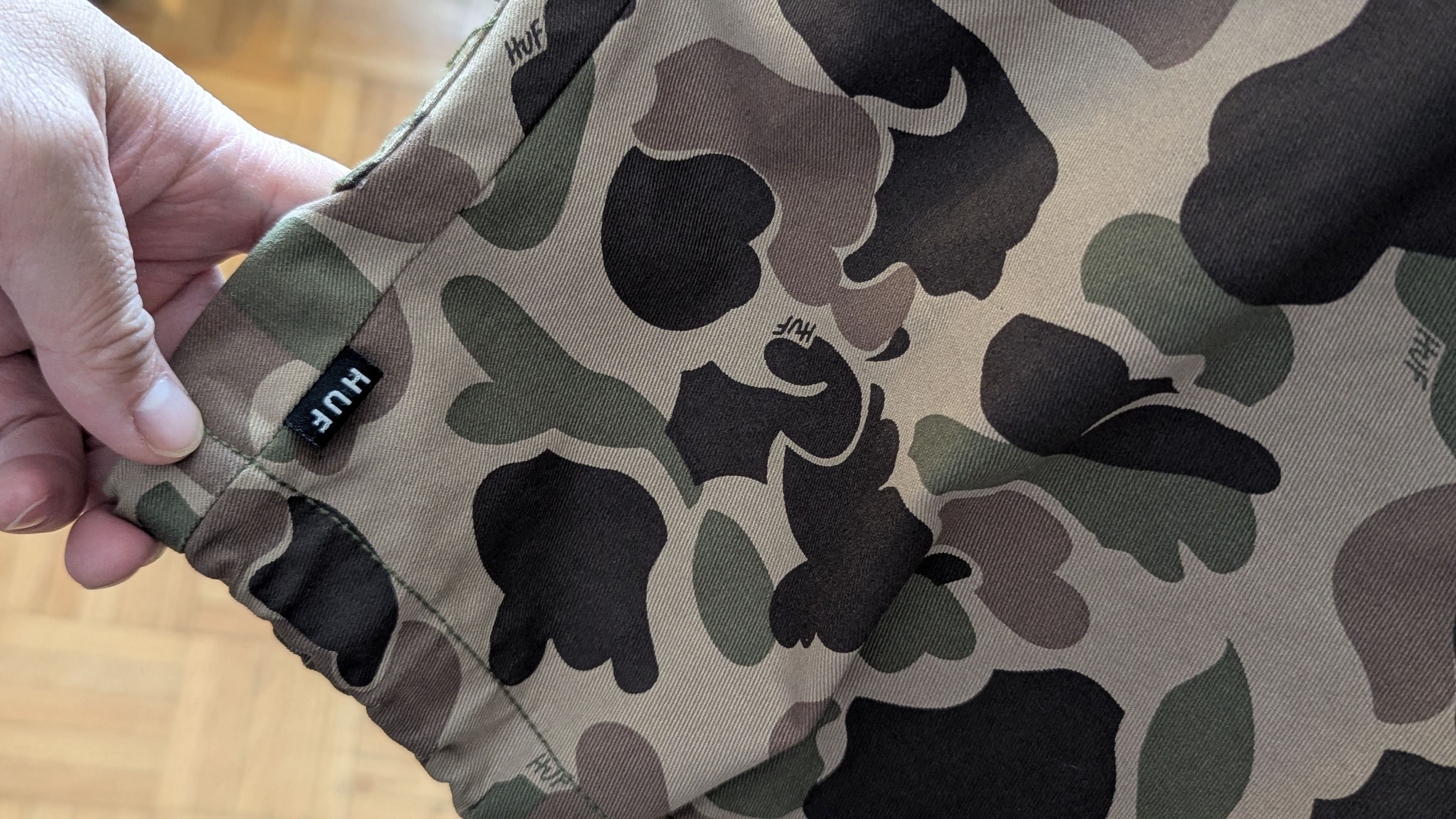 Huf Duck Camo Waxed Parka Size US M / EU 48-50 / 2 - 9 Thumbnail